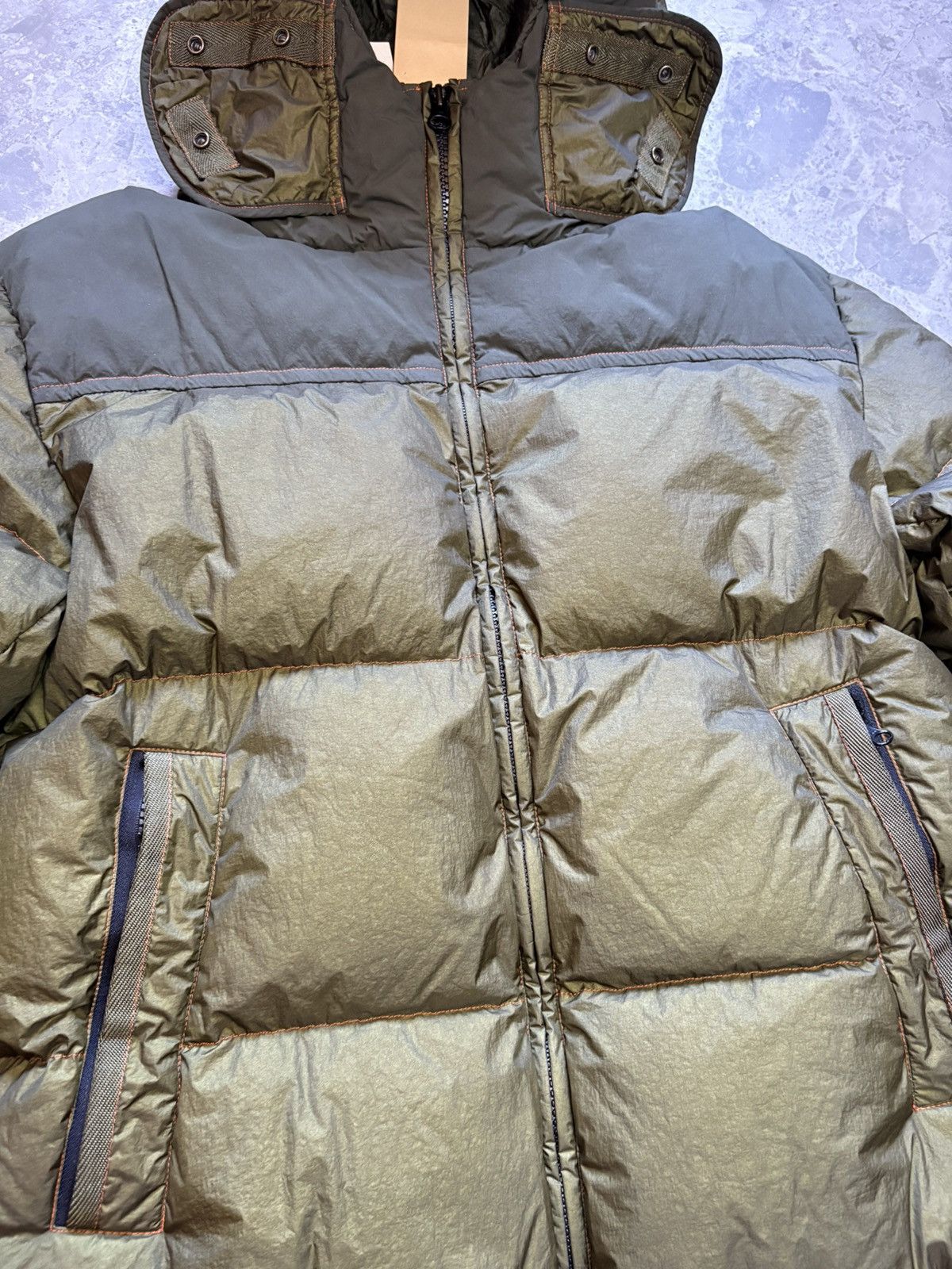 Ten C Ten c Mid Layer Down Jacket – Olive – Size 46 Size US M / EU 48-50 / 2 - 3 Thumbnail