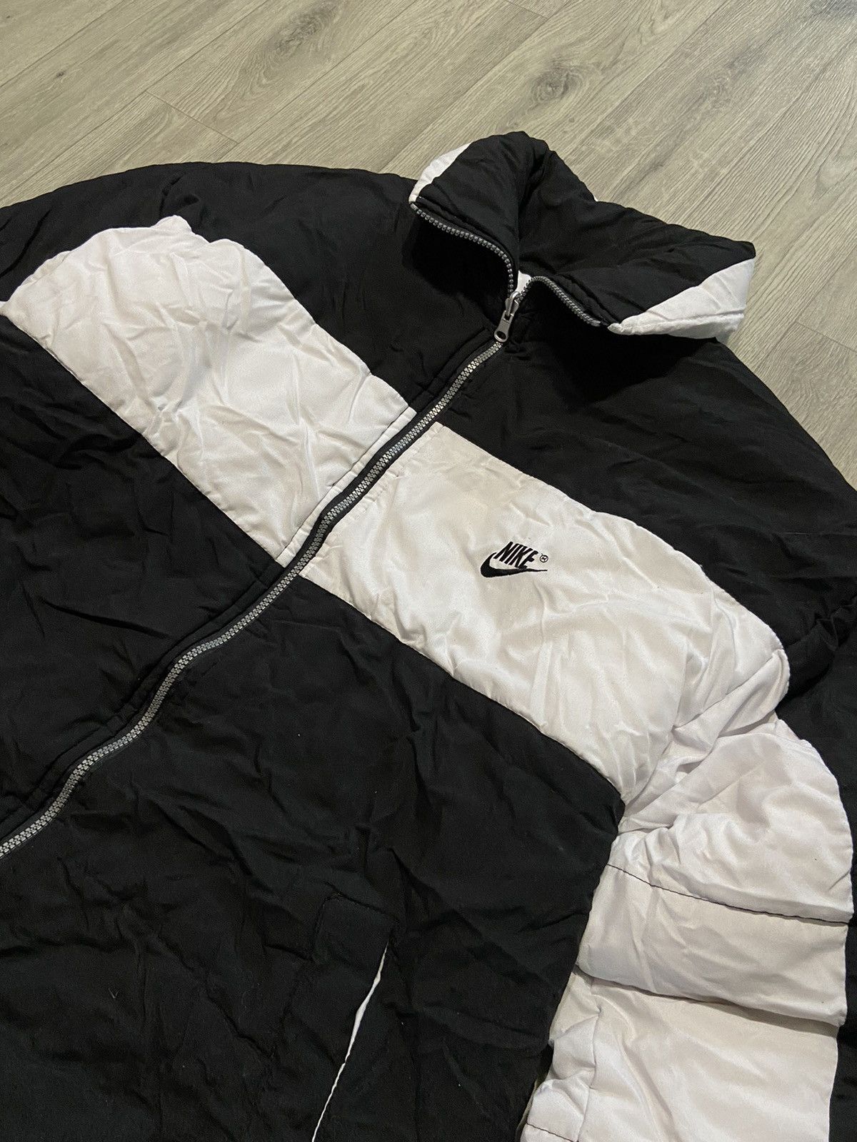 Nike Nike vintage 90s puffer jacket big logo reversible RARE Size US XL / EU 56 / 4 - 6 Thumbnail