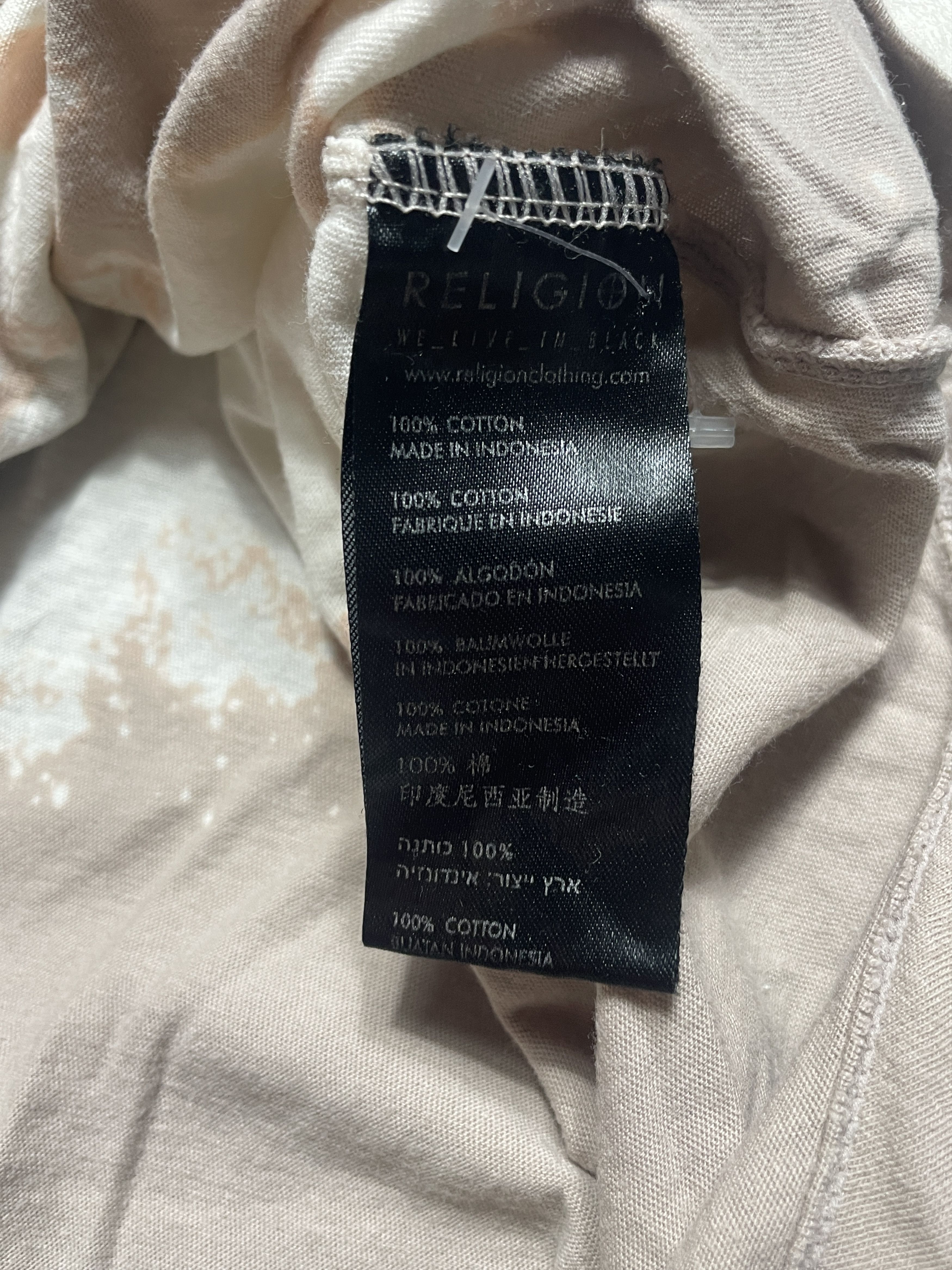 Other Religion T-Shirt Distressed Spellout Streetwear Gothic Size US M / EU 48-50 / 2 - 6 Thumbnail