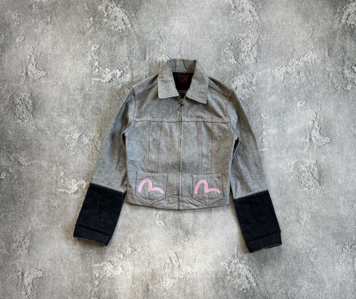 Evisu Evisu L japanese 🇯🇵 brand denim jacket button up vintage 90s Size L / US 10 / IT 46 - 4 Thumbnail