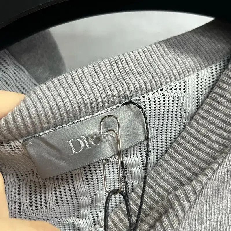 Dior Dior Gray Cotton Men's Hoodie . Size US S / EU 44-46 / 1 - 4 Thumbnail