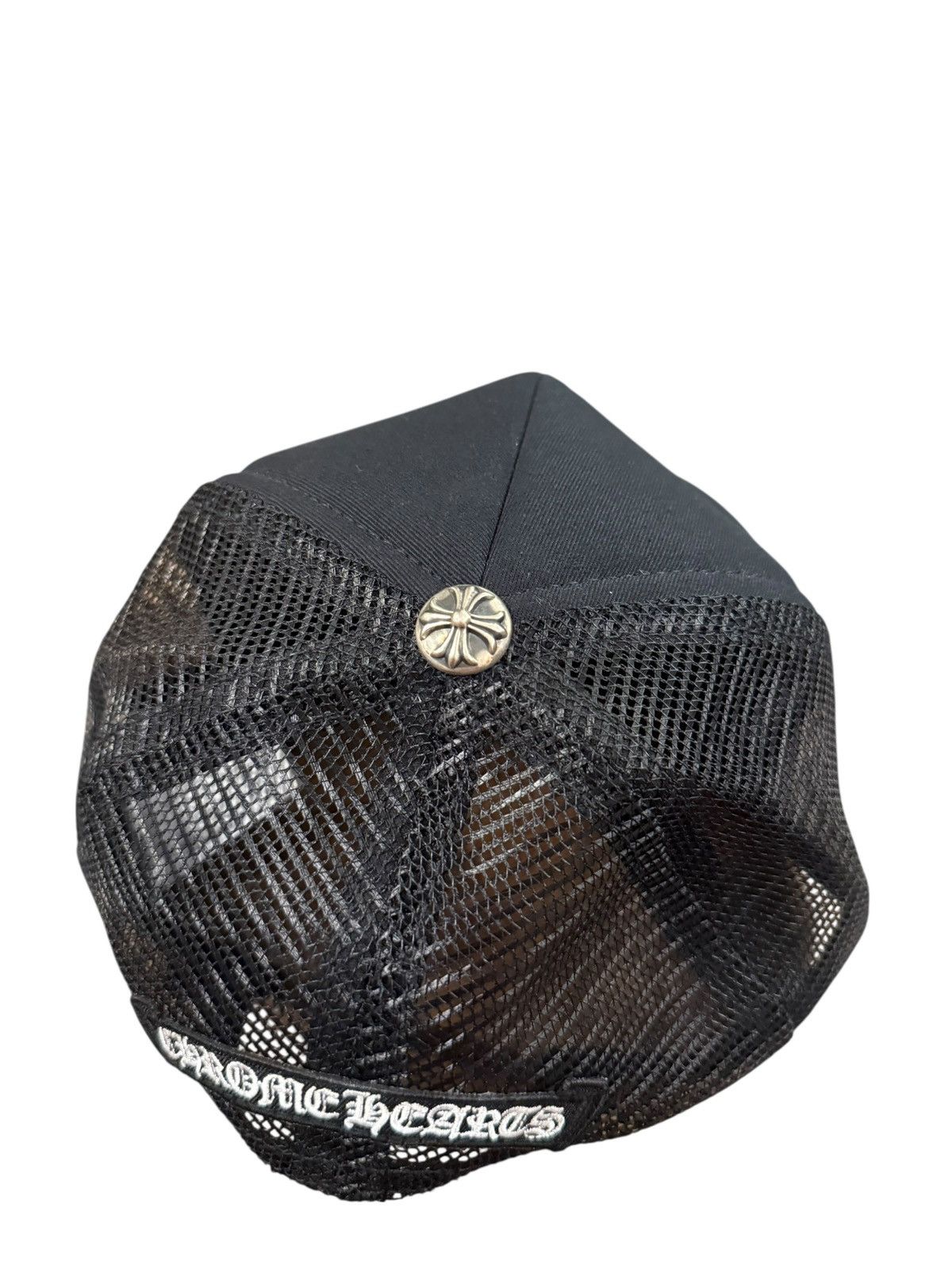 Chrome Hearts Camo Cemetery Cross Patch Trucker Hat Size ONE SIZE - 4 Thumbnail