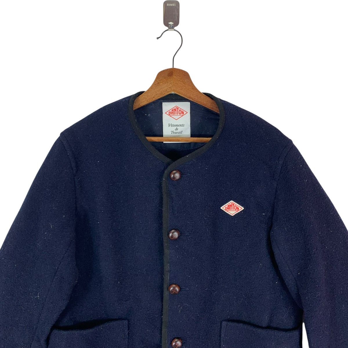 Danton × Vintage VINTAGE DANTON VETEMENTS DE TRAVAIL WOOL JACKET Size US M / EU 48-50 / 2 - 4 Thumbnail