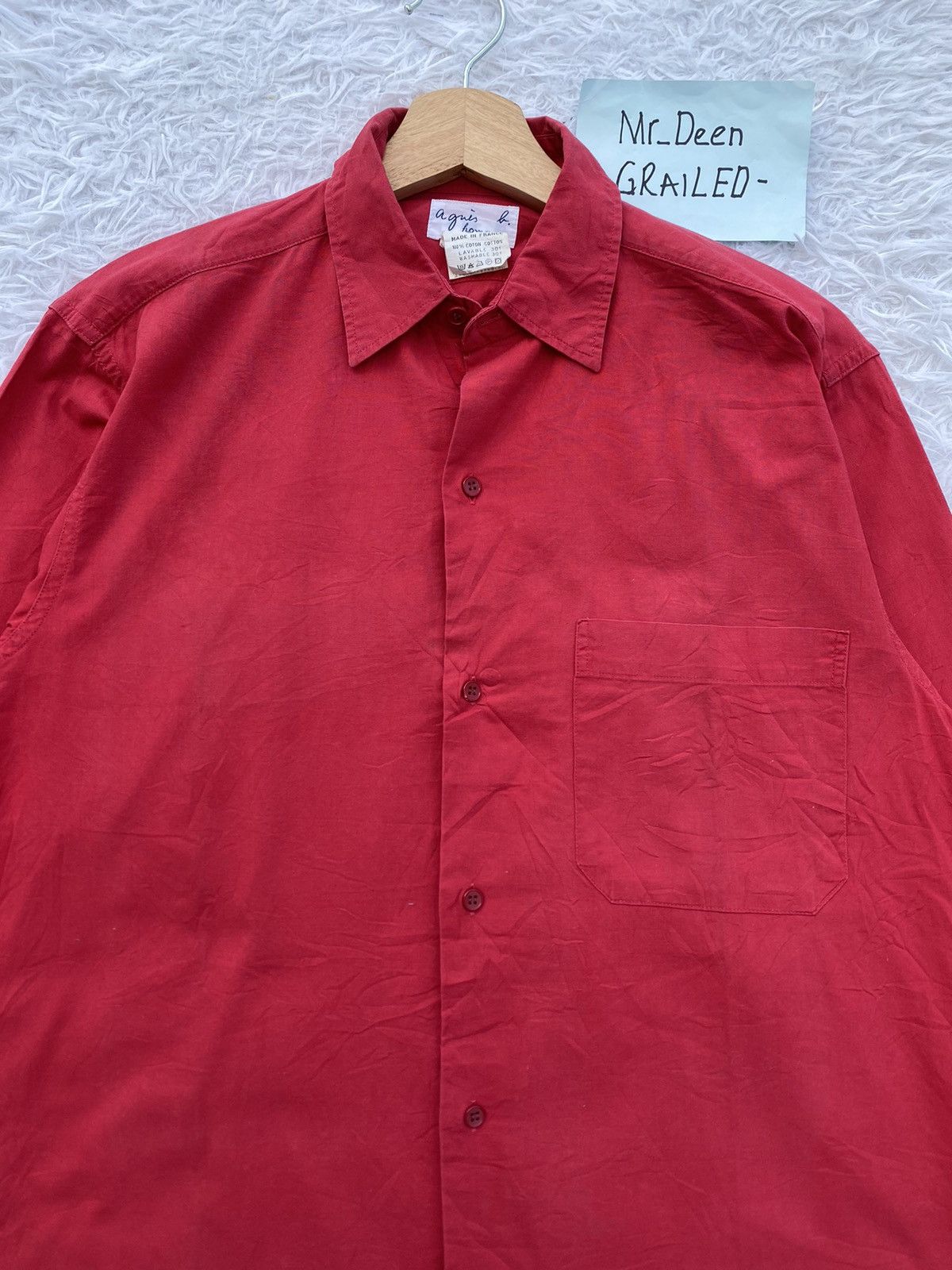 agnes b. Rare Vintage Agnes B Buttons Up Shirt Size US S / EU 44-46 / 1 - 5 Thumbnail