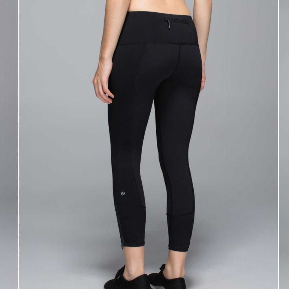 Lululemon lululemon athletica l Runday Crop Size 6 Size 28" / US 6 / IT 42 - 3 Thumbnail