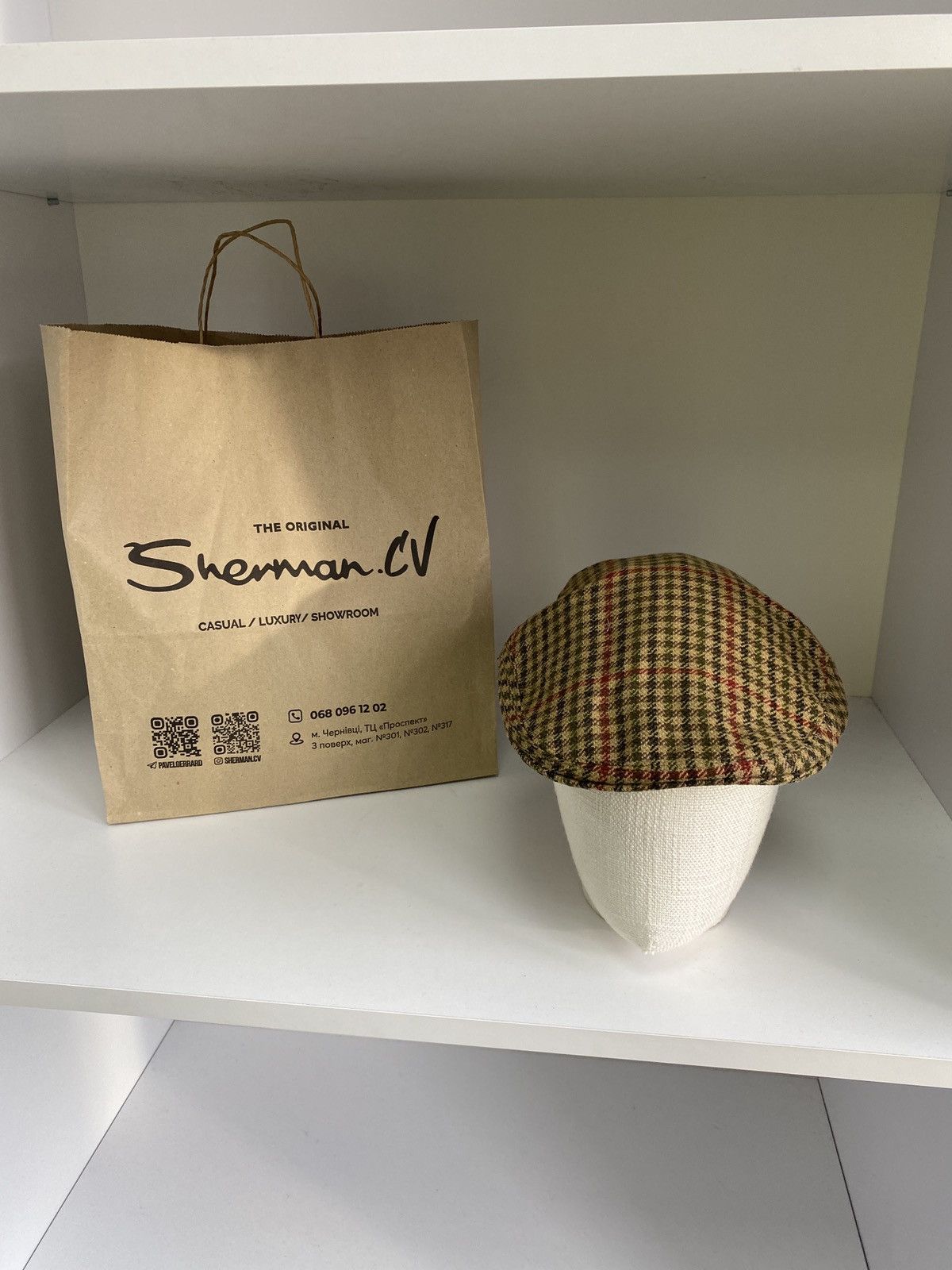 Barbour × Vintage Vintage Barbour Waxed cap hat Size ONE SIZE - 1 Thumbnail
