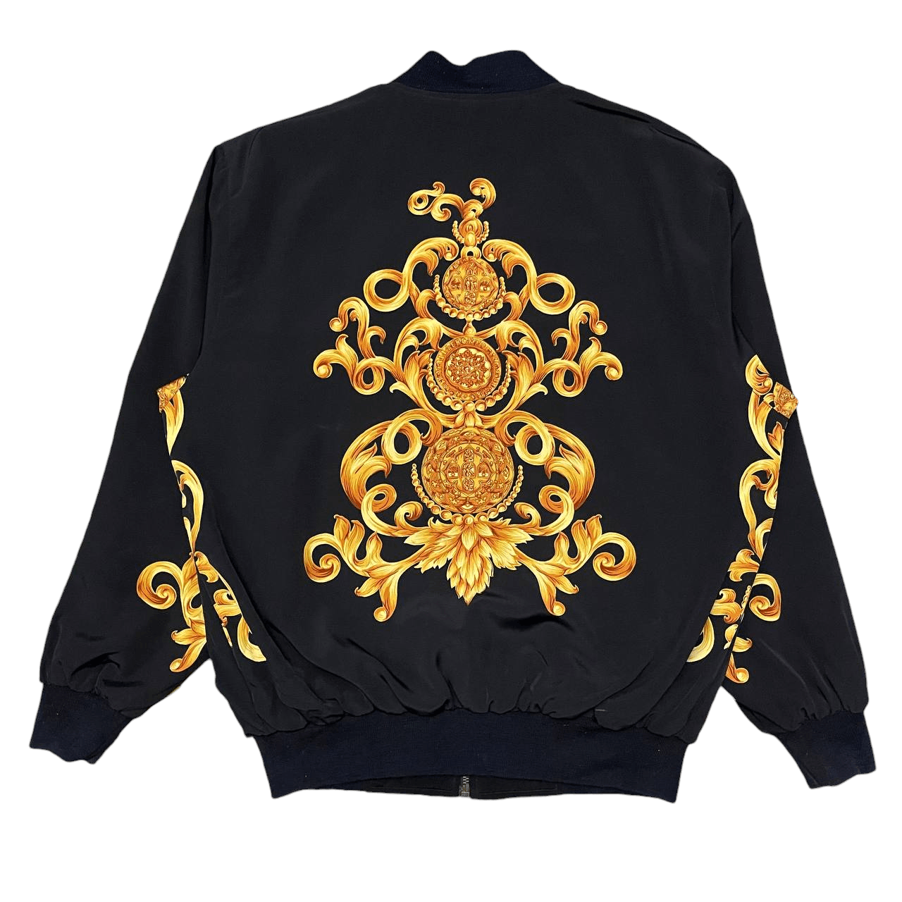 Giorgio Armani Vintage Giorgio Armani Bomber Jacket Reversible Size US L / EU 52-54 / 3 - 16 Thumbnail