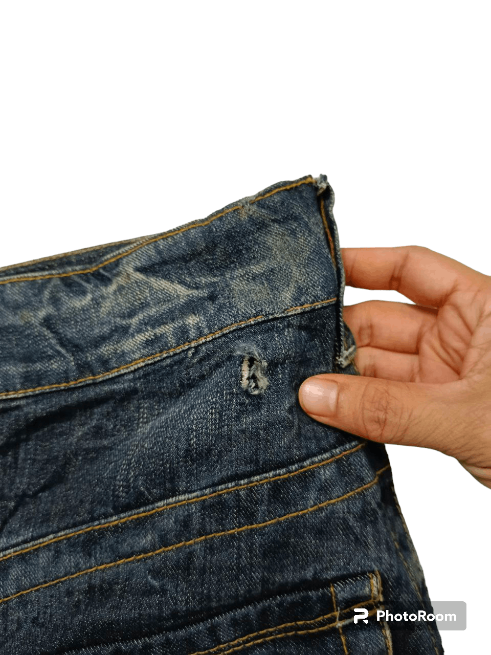 Japanese Brand FLARE🔥SICK RIPED ORIGINAL JEANS DENIM PANTS Size US 30 / EU 46 - 6 Thumbnail
