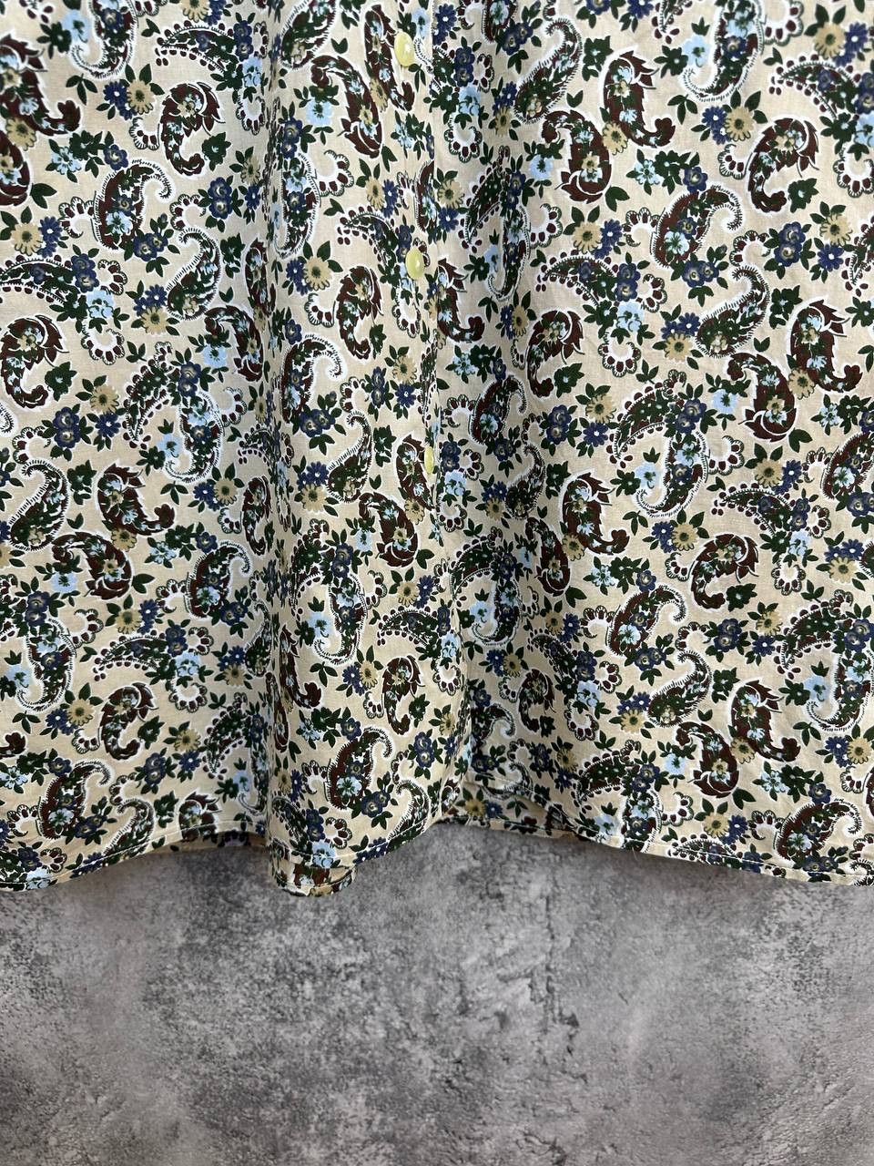 Burberry Burberrys of London France 90s Paisley Print Button Shirt Size US M / EU 48-50 / 2 - 7 Thumbnail