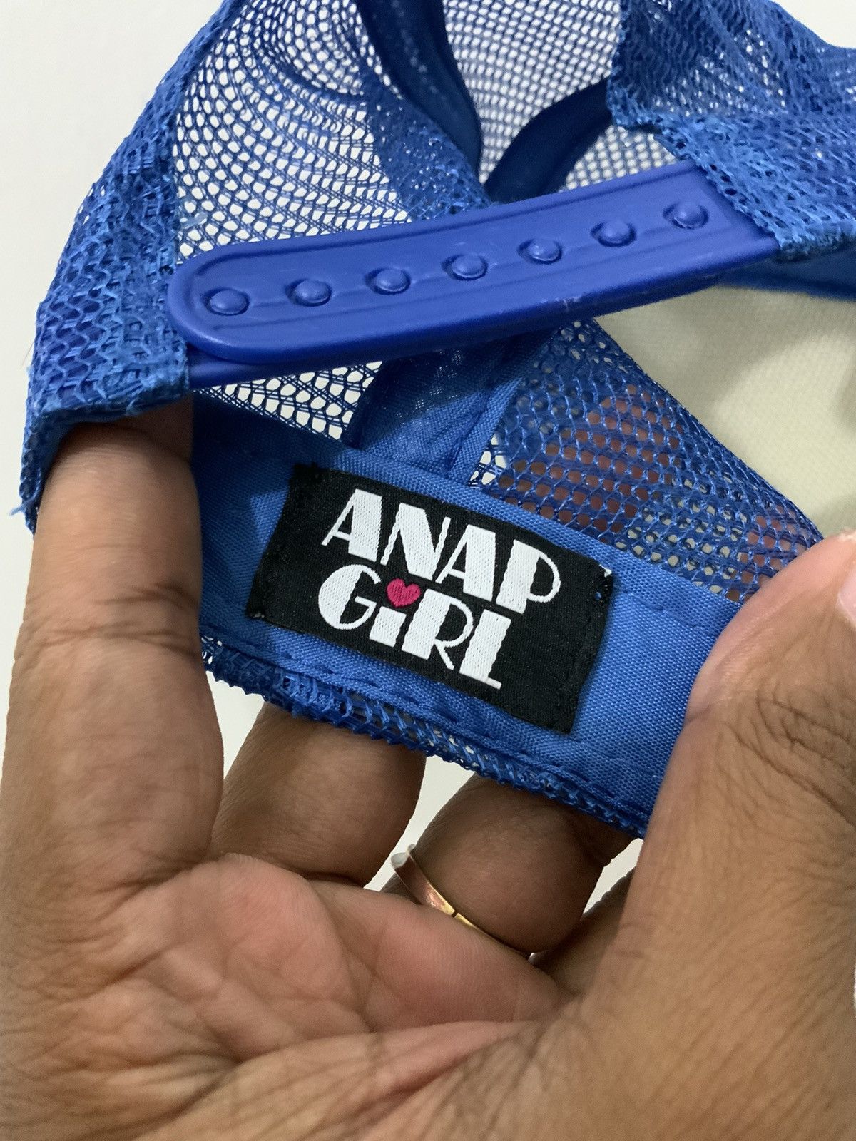 Japanese Brand ANAP ! Trucker Hat Size ONE SIZE - 12 Thumbnail