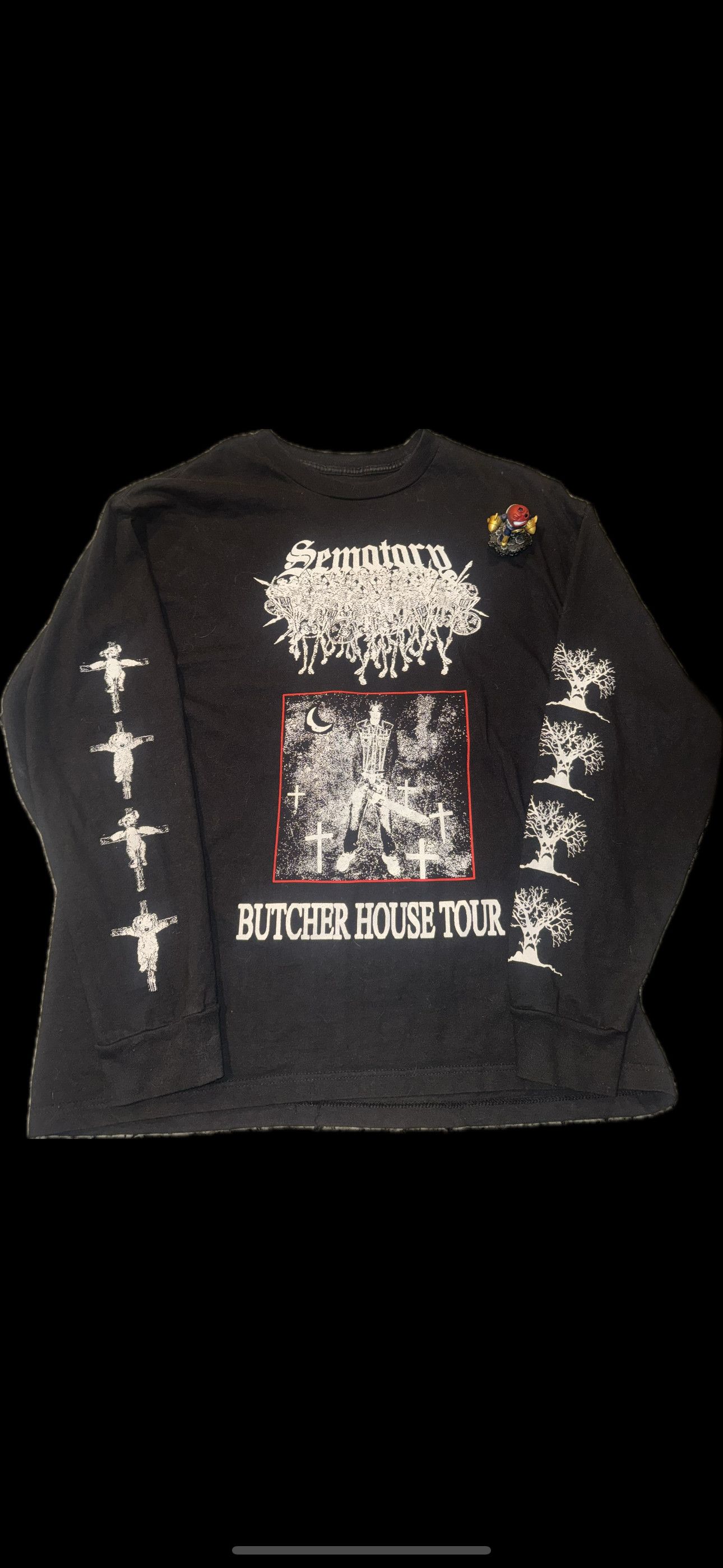 Haunted Mound Sematary Butcher House Tour Long Sleeve. | Grailed