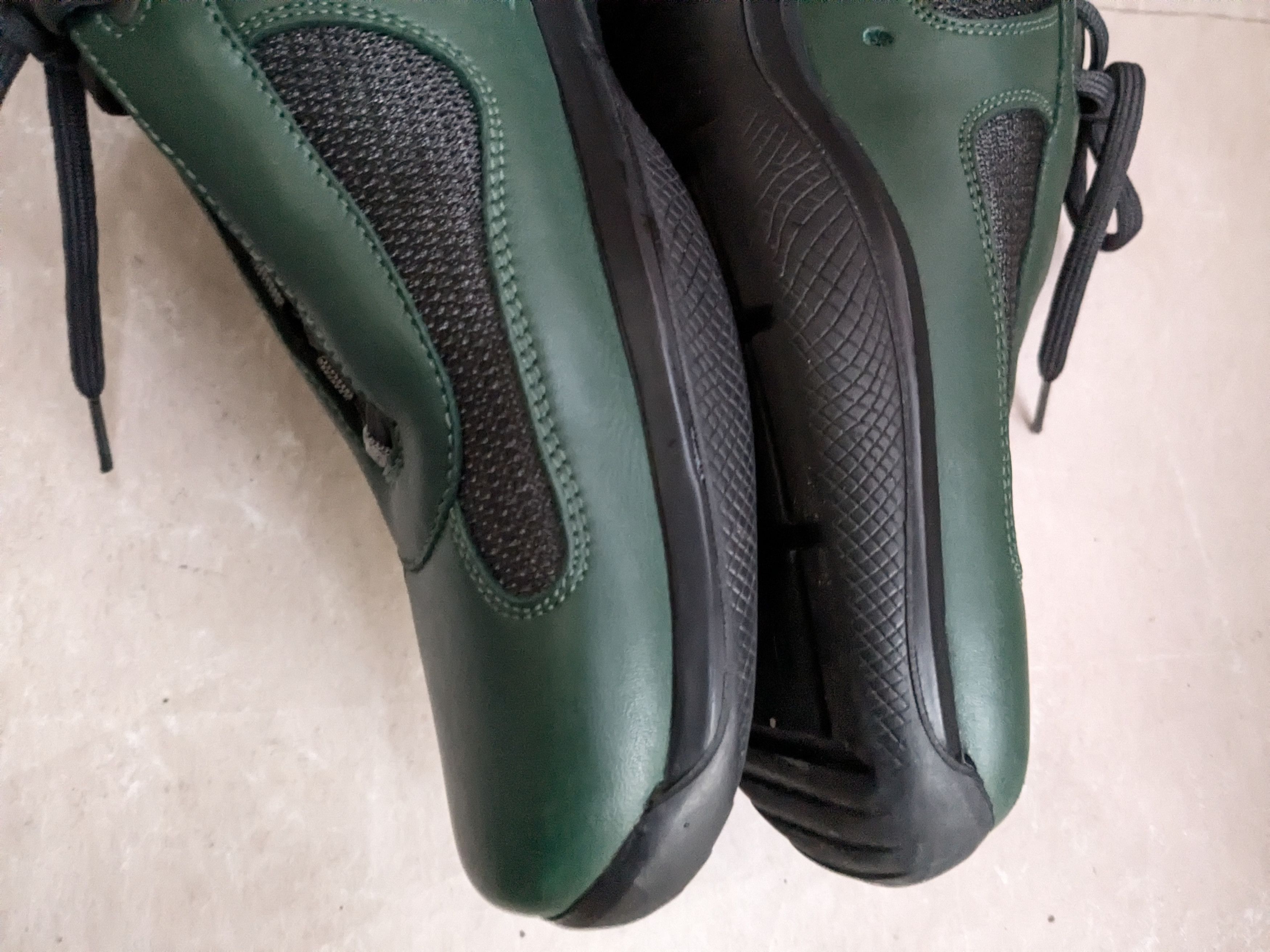 Prada Prada America's Cup Green 11.5 Leather Low Tops Size US 11.5 / EU 44-45 - 10 Thumbnail