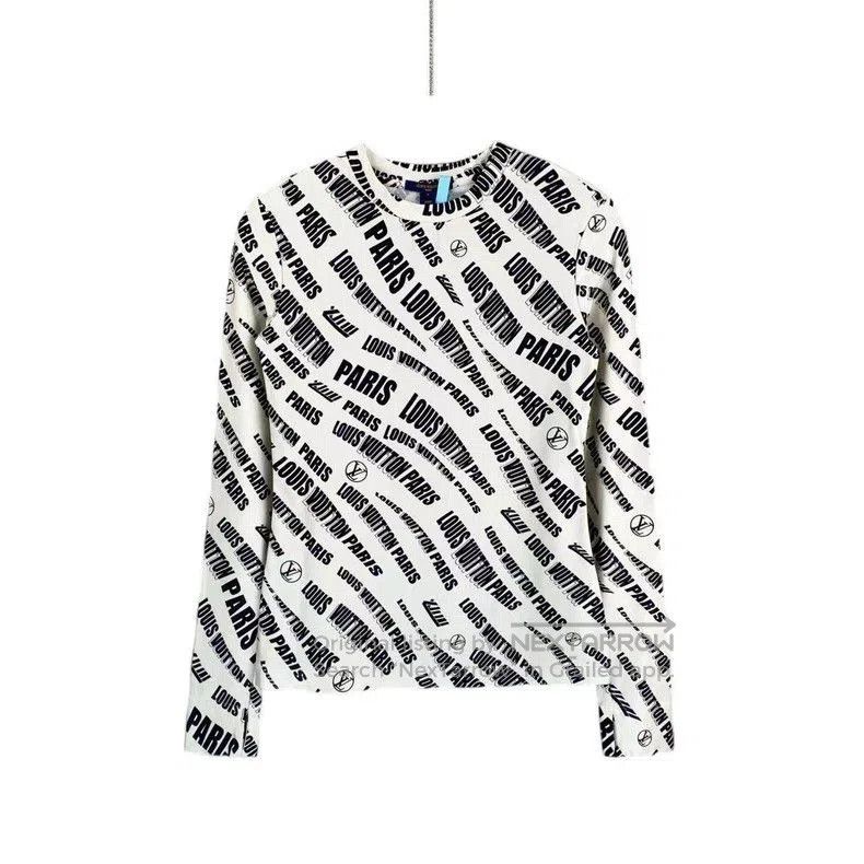Louis Vuitton Louis Vuitton Logo Print Long Sleeve Top. Size US S / EU 44-46 / 1 - 1 Thumbnail
