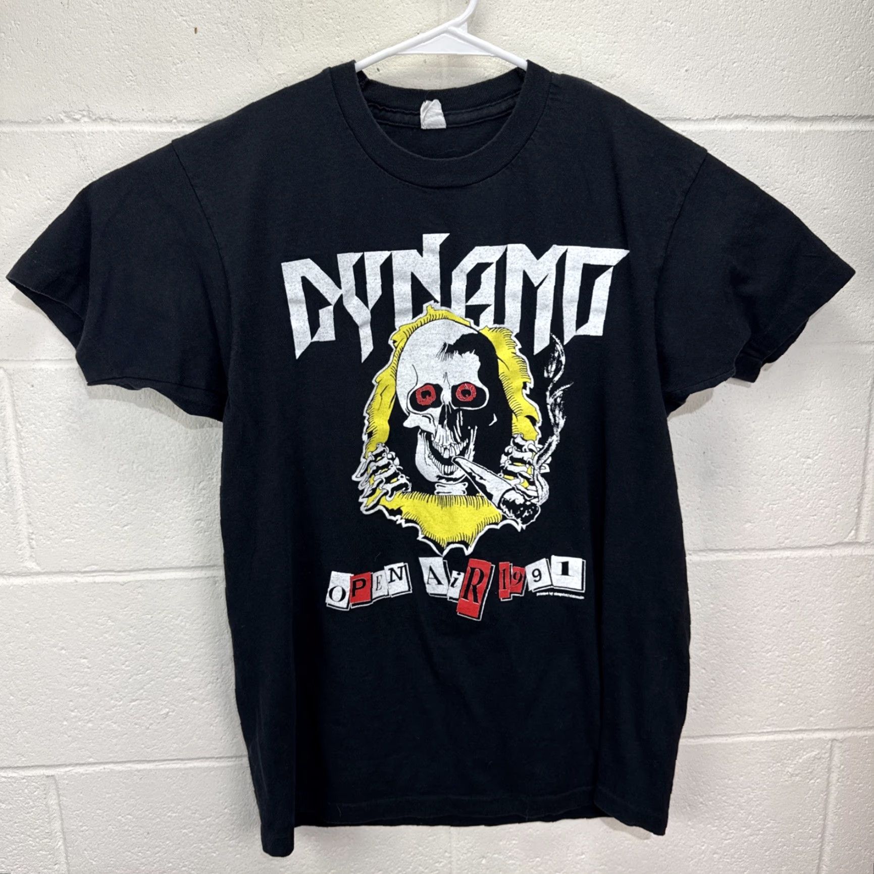 Vintage VINTAGE Unbranded 90s Rock Festival Metal Shirt Large Black Skull Long Sleeve Mens Size US L / EU 52-54 / 3 - 2 Thumbnail