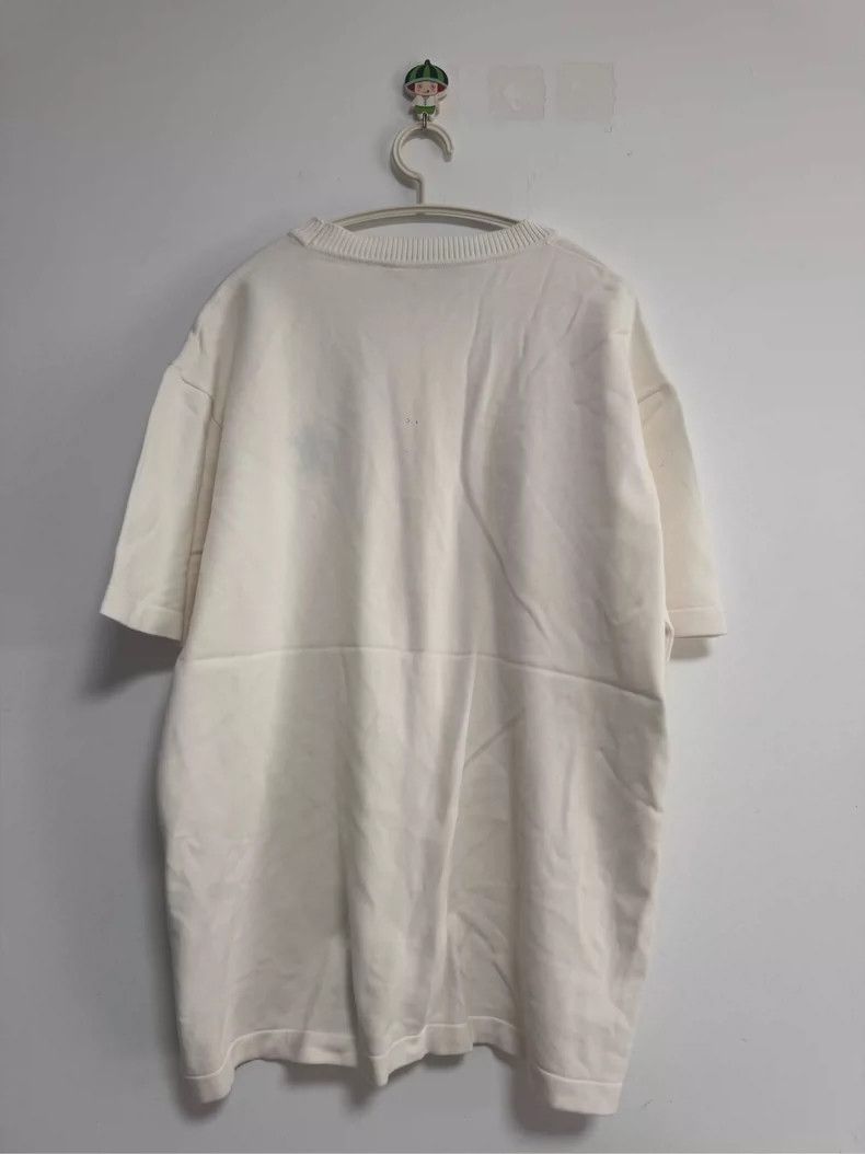 Louis Vuitton Louis Vuitton White knitted short sleeve Size US XL / EU 56 / 4 - 2 Thumbnail