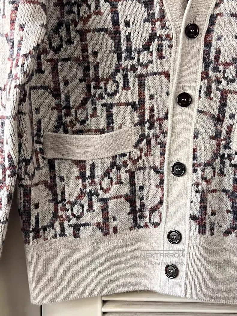 Dior Dior Woollen knitted cardigan coat Size US S / EU 44-46 / 1 - 5 Thumbnail