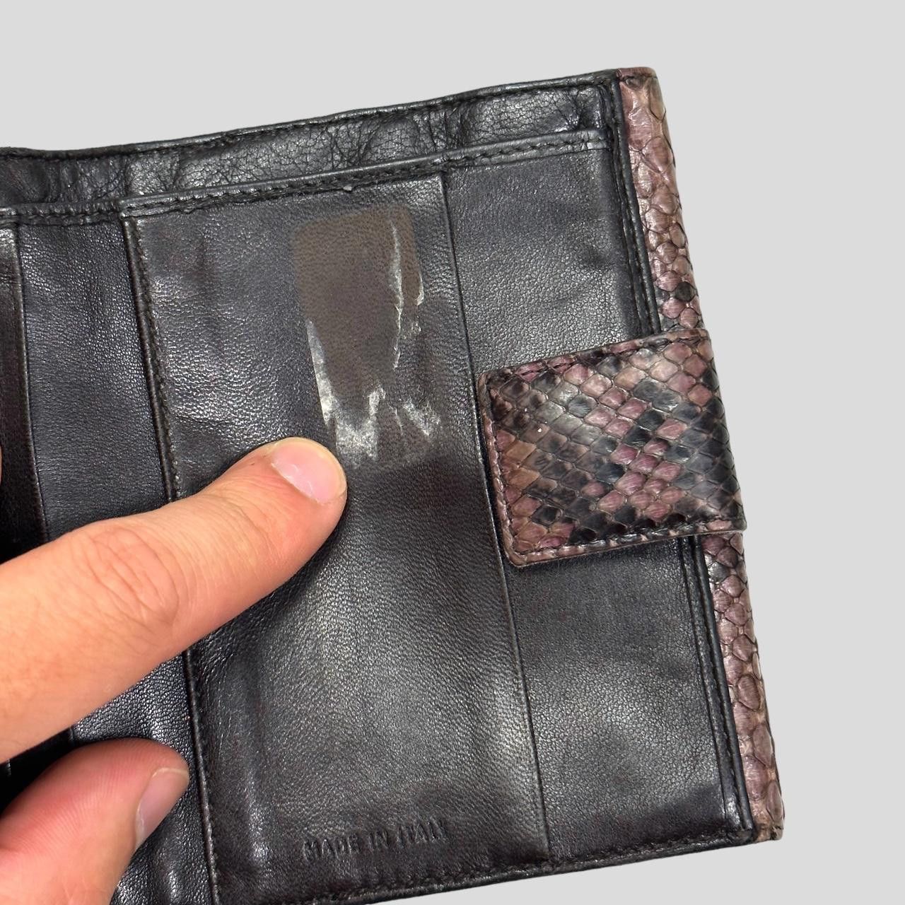 Prada Prada Milano Python Snakeskin Tri-fold Wallet Size ONE SIZE - 7 Thumbnail