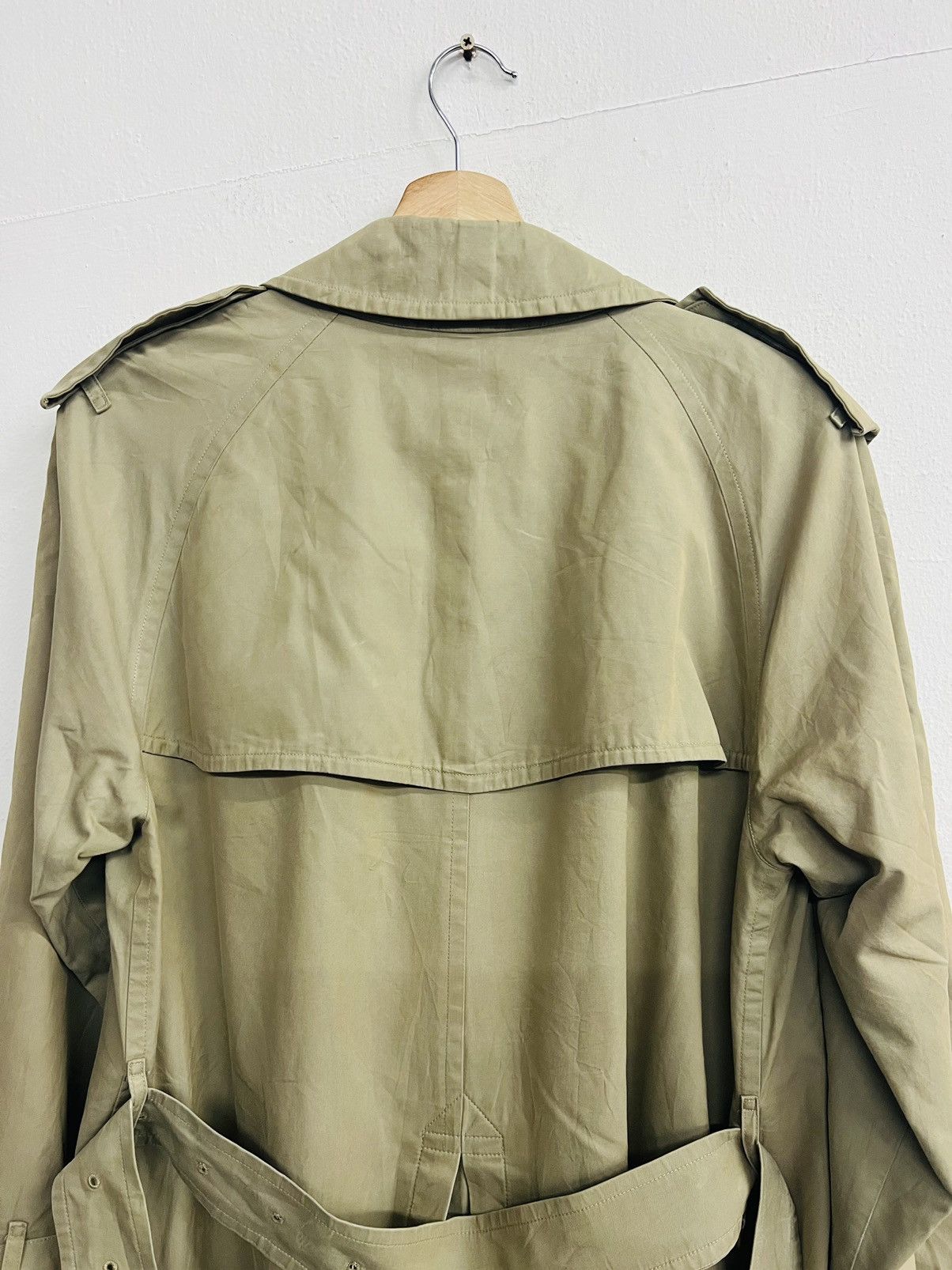 Burberry VINTAGE BURBERRY NOVA CHECK TRENCH COAT Size US S / EU 44-46 / 1 - 21 Thumbnail
