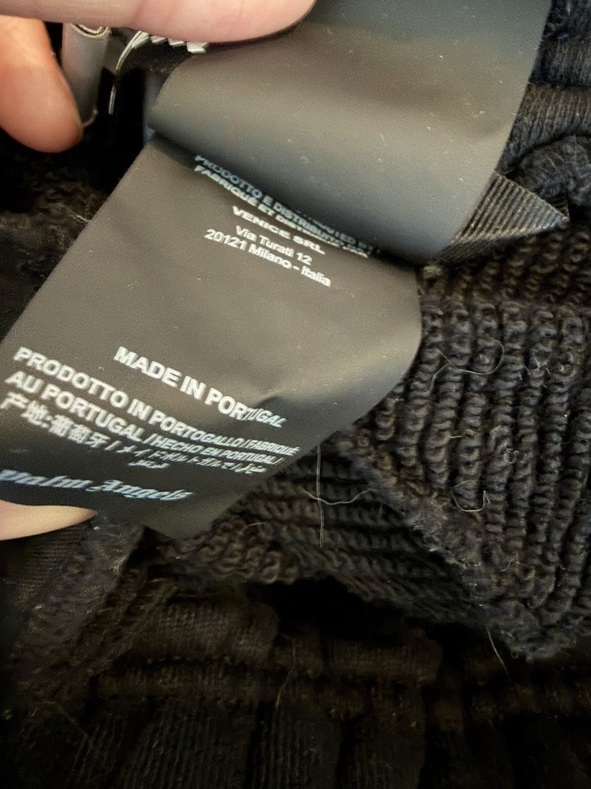 Palm Angels Black script sweatpants Size US 32 / EU 48 - 6 Thumbnail
