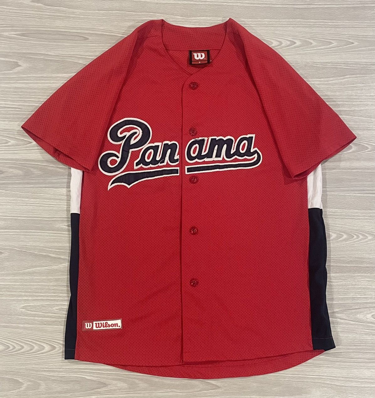 Wilson Wilson Panama National Team Baseball Jersey Mens Size Small Size US S / EU 44-46 / 1 - 1 Thumbnail