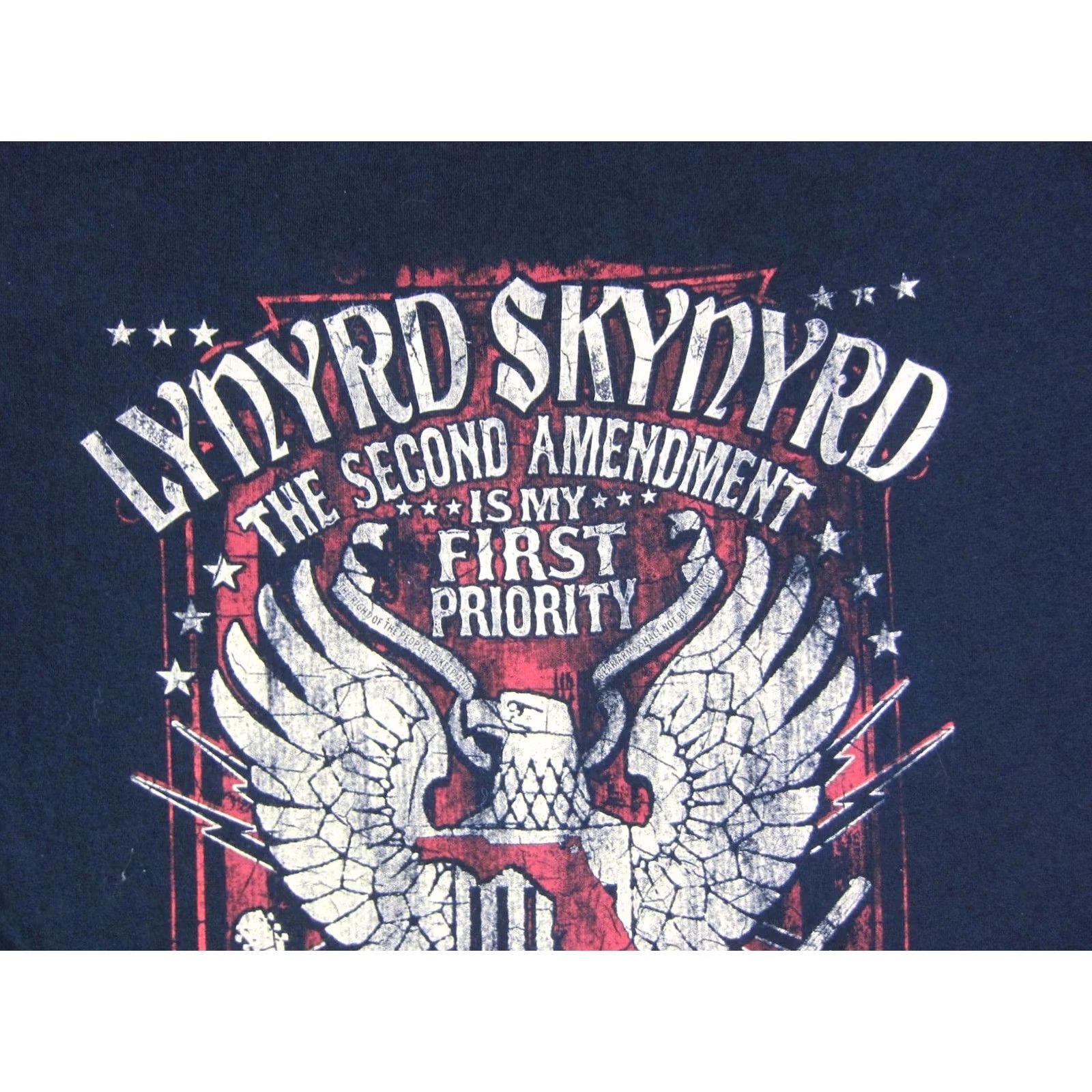 Gildan VINTAGE Lynyrd Skynyrd Shirt Mens XL Black Support Southern Rock 90s Size US XL / EU 56 / 4 - 3 Thumbnail