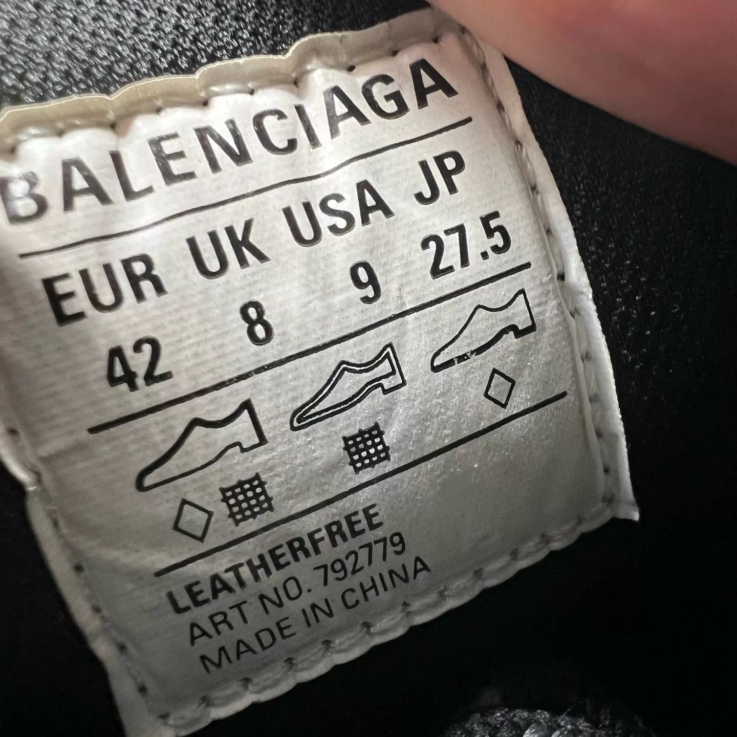 Balenciaga Balenciaga 10xl Shanghai Exclusive Black 42 Size US 9 / EU 42 - 7 Thumbnail