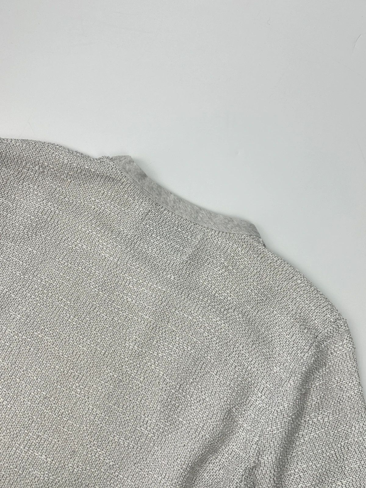 Our Legacy Our Legacy SS2016 Grey Cotton Layer Knit Tee Size US M / EU 48-50 / 2 - 6 Thumbnail