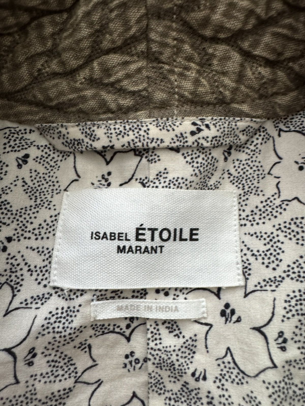 Isabel Marant Etoile Isabel Marant Étoile Quilted Jacket – Size 38 (EU Size S / US 4 / IT 40 - 2 Thumbnail