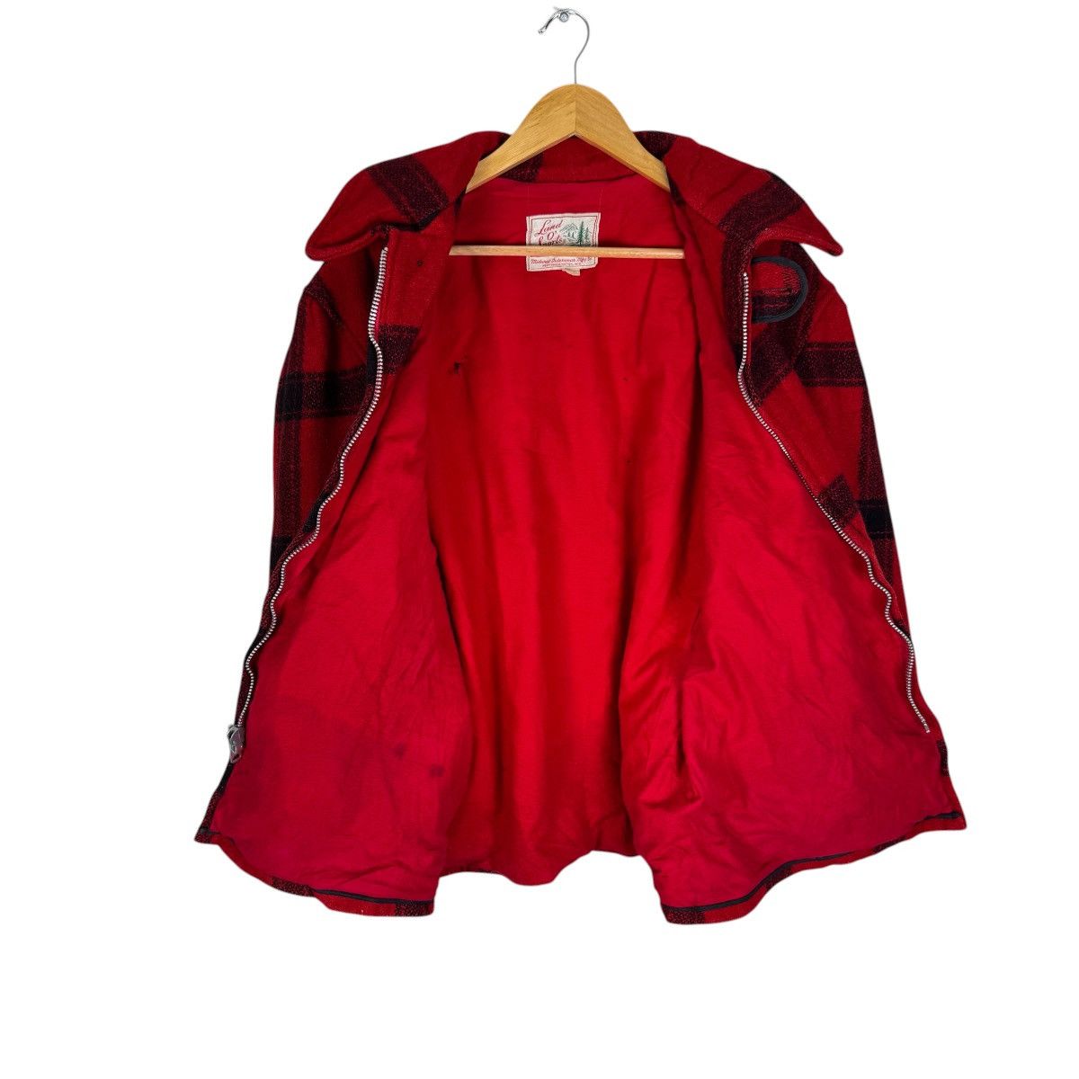 Vintage ☀️VINTAGE 50s LAND O SPORTS BUFFALO PLAIDS WOOL JACKET Size US L / EU 52-54 / 3 - 8 Thumbnail