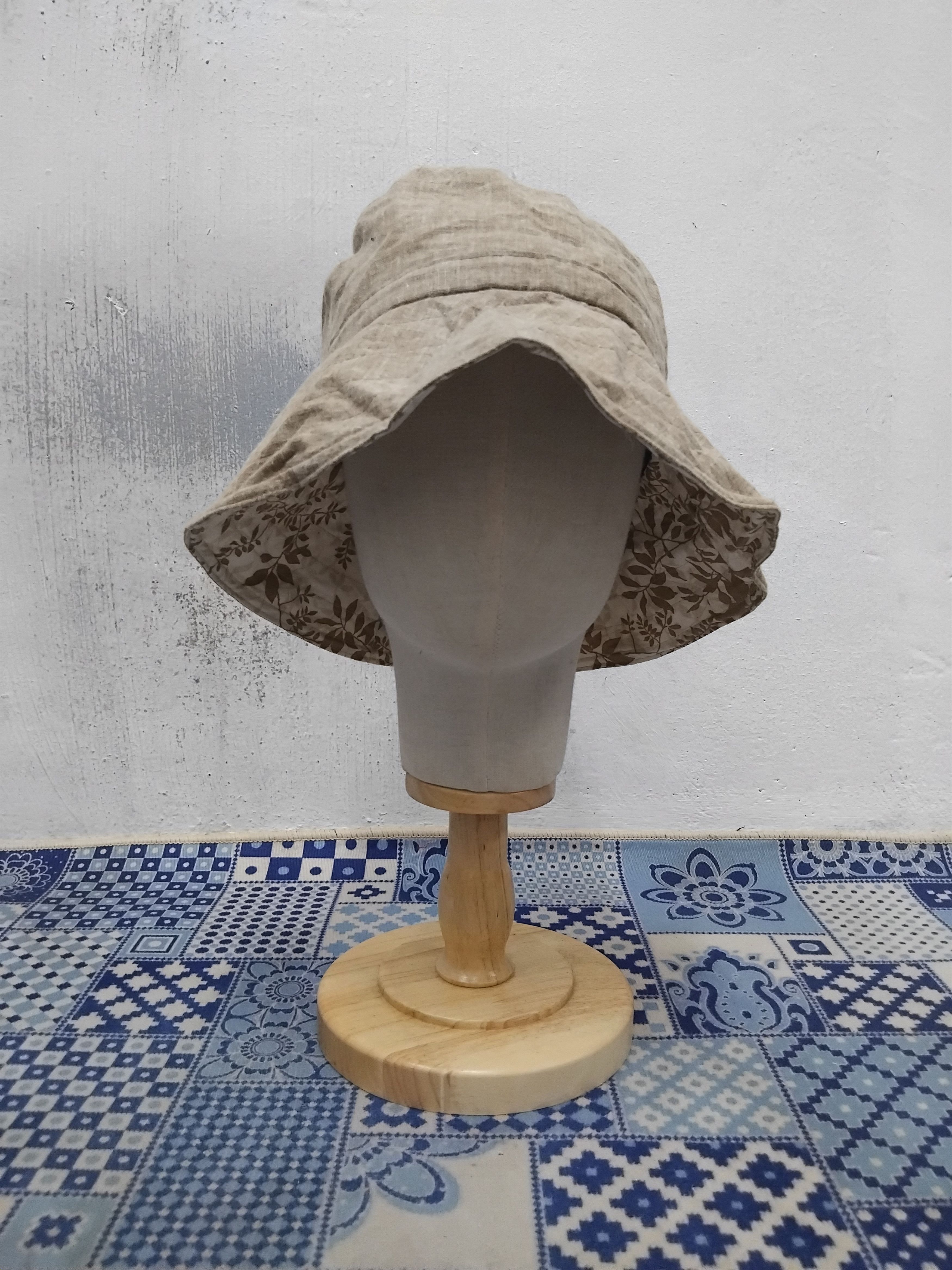 Other 💥Foxfire flower beidge Japanese style colour hat Size ONE SIZE - 1 Thumbnail