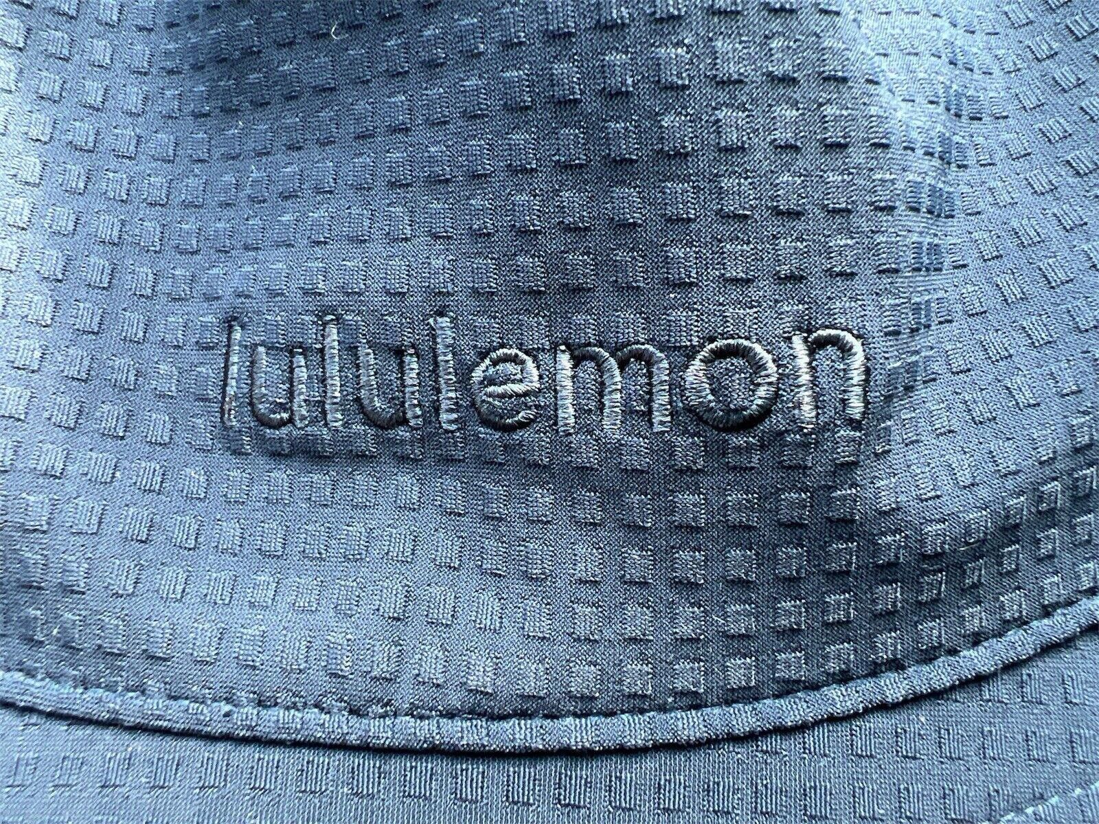 Designer Lululemon Both Ways Bucket Hat Navy And Brown L/XL Size ONE SIZE - 5 Thumbnail