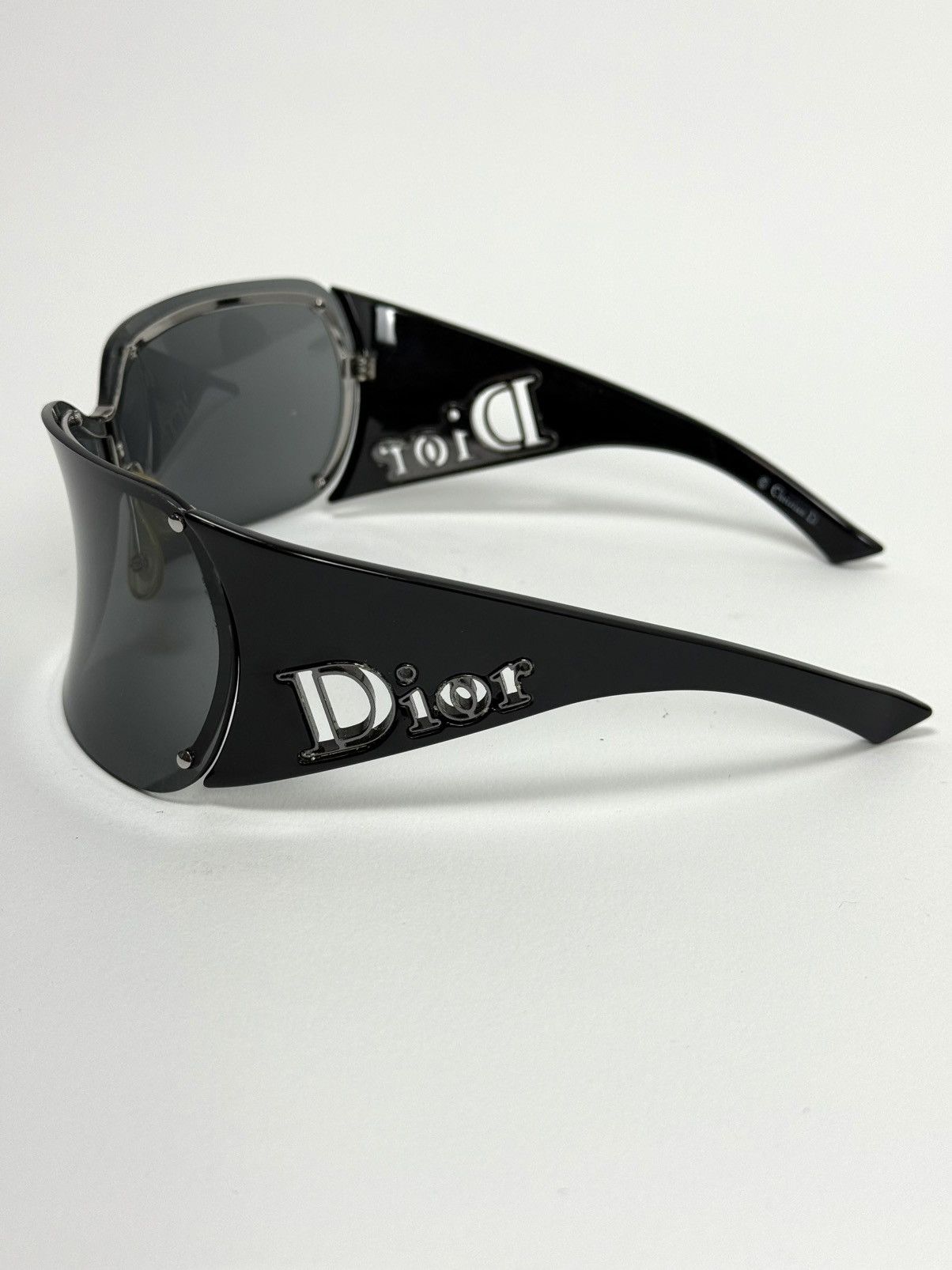 Dior Y2K DIOR PARABOLE BLACK SUNGLASSES Size ONE SIZE - 3 Thumbnail