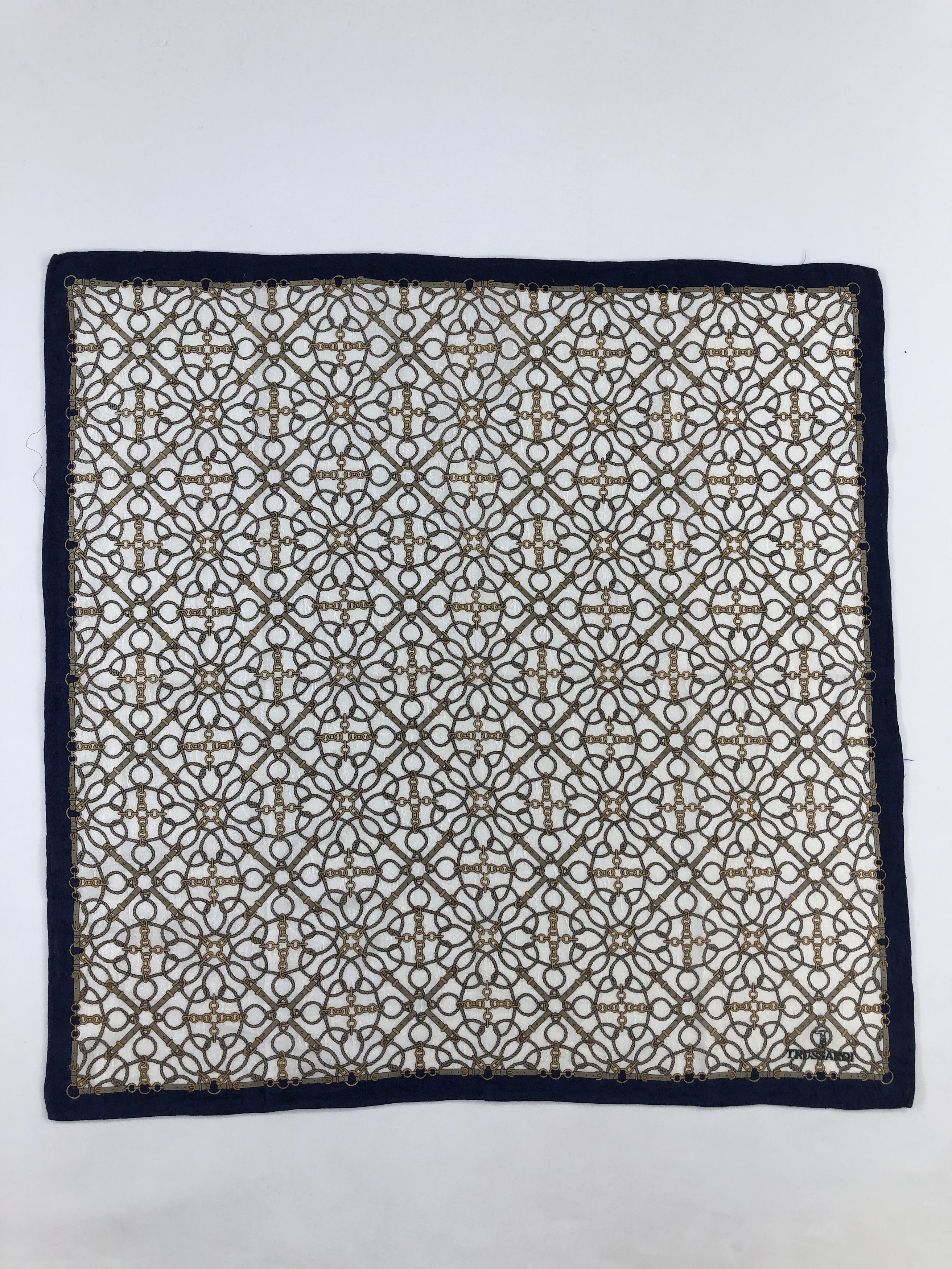 Trussardi × Vintage Trussardi Handkerchief / Bandana / Neckerchief Size ONE SIZE - 2 Thumbnail