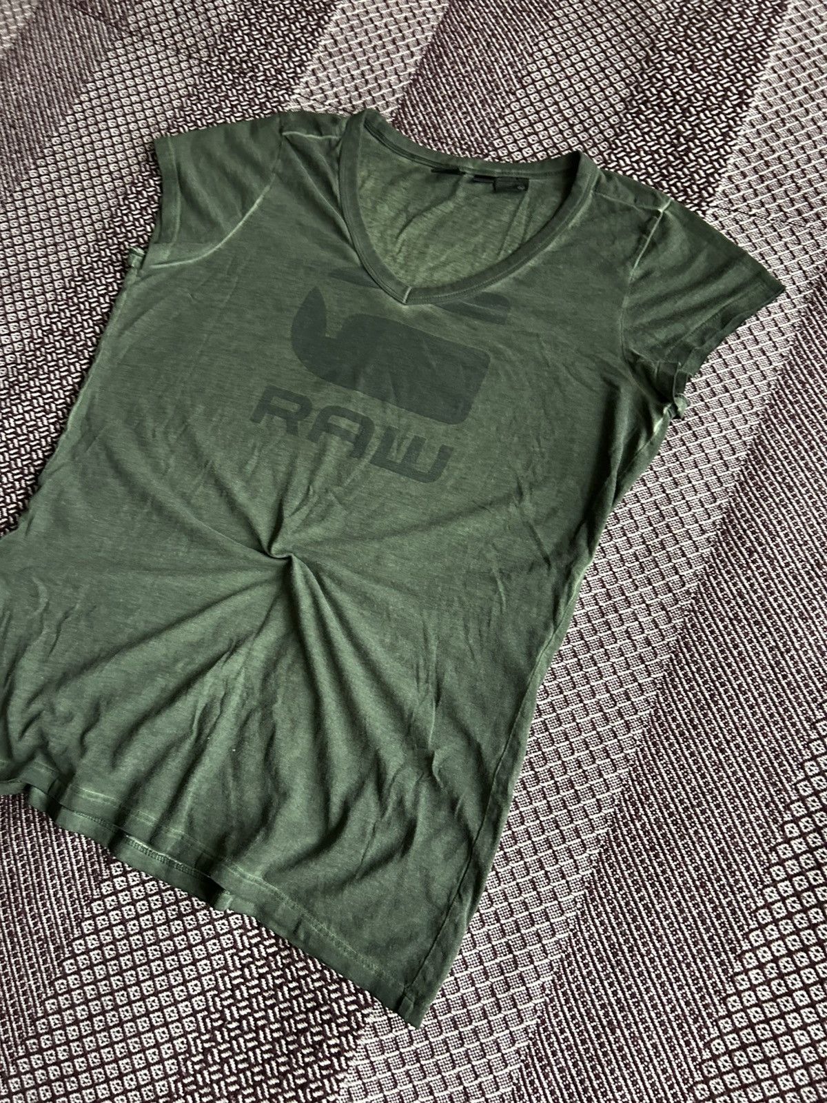 G-Star Vintage G-Star Raw Slim Y2K Womens Tee Big Logo Size Large Size L / US 10 / IT 46 - 2 Thumbnail