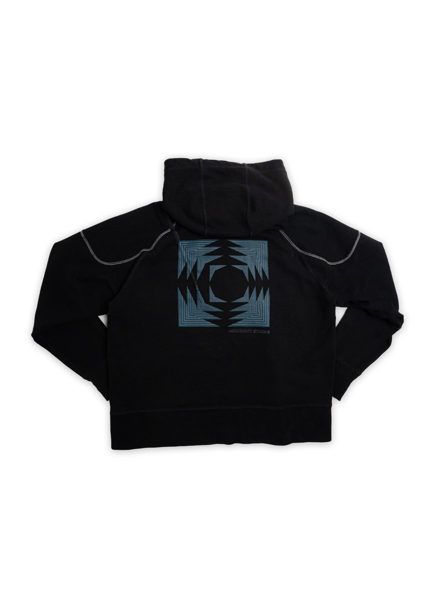 Kiko Kostadinov 00072019 Midnight Stripe Oversized Hoodie Size US S / EU 44-46 / 1 - 2 Thumbnail