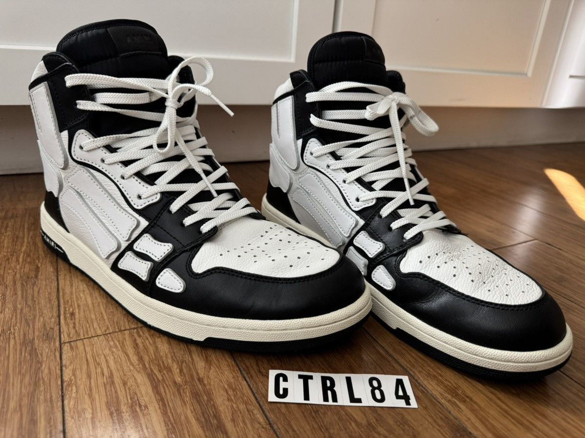 Amiri ✅ Skel Top Hi-top Size US 13 / EU 46 - 17 Thumbnail