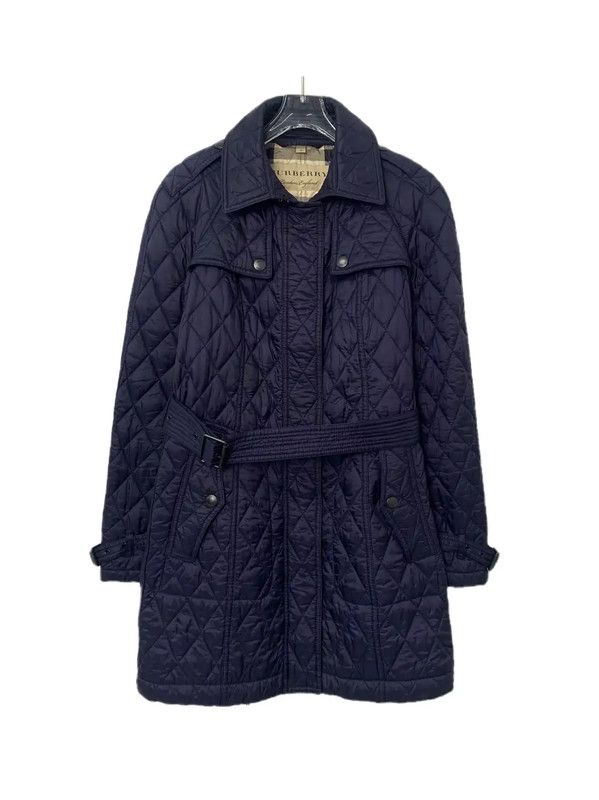 Burberry Burberry Women's Navy Quilted Cotton Coat Size M / US 6-8 / IT 42-44 - 1 Thumbnail