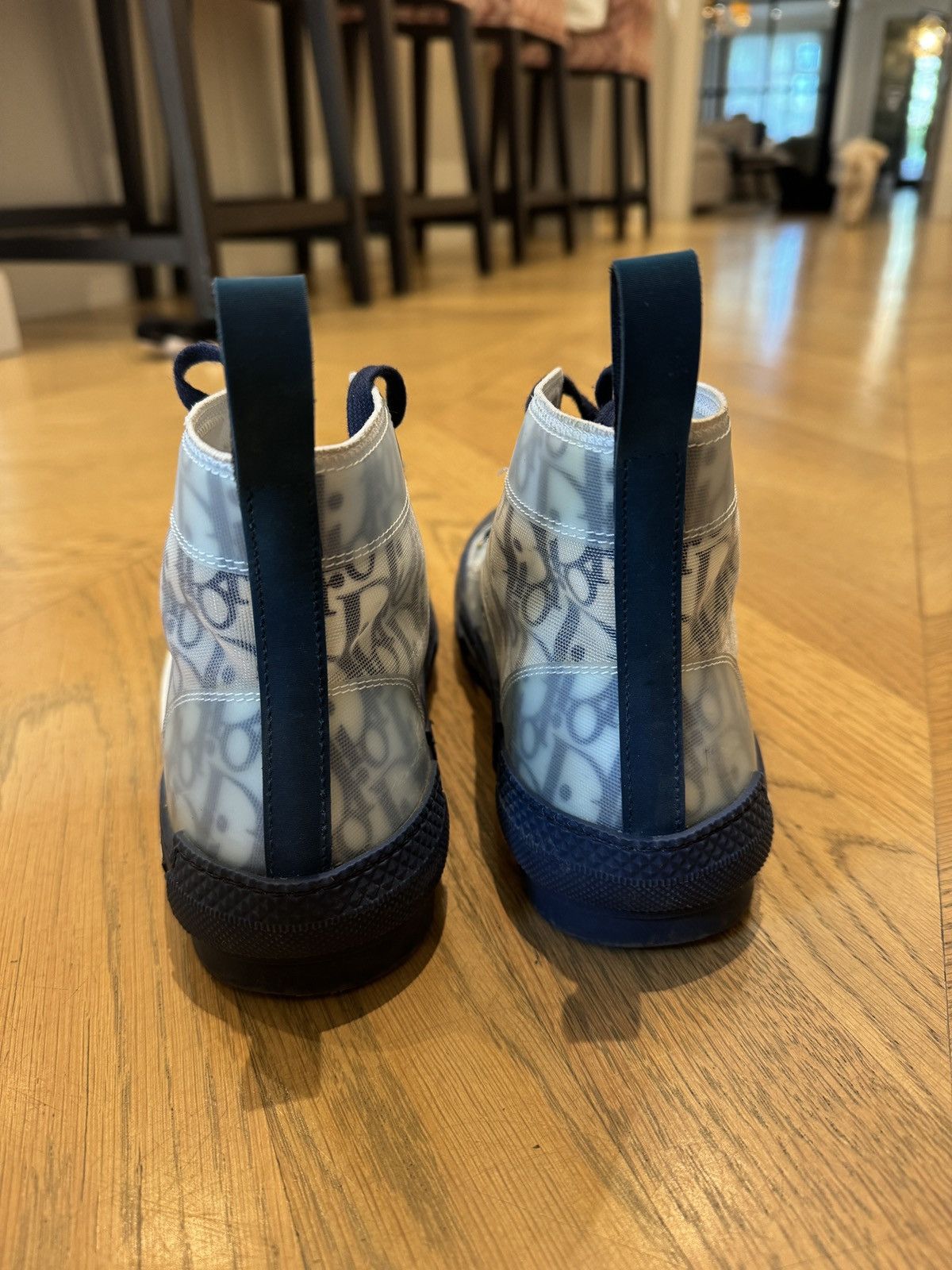 Dior Dior B23 High-Top Oblique Sneakers Size US 9 / IT 39 - 5 Thumbnail