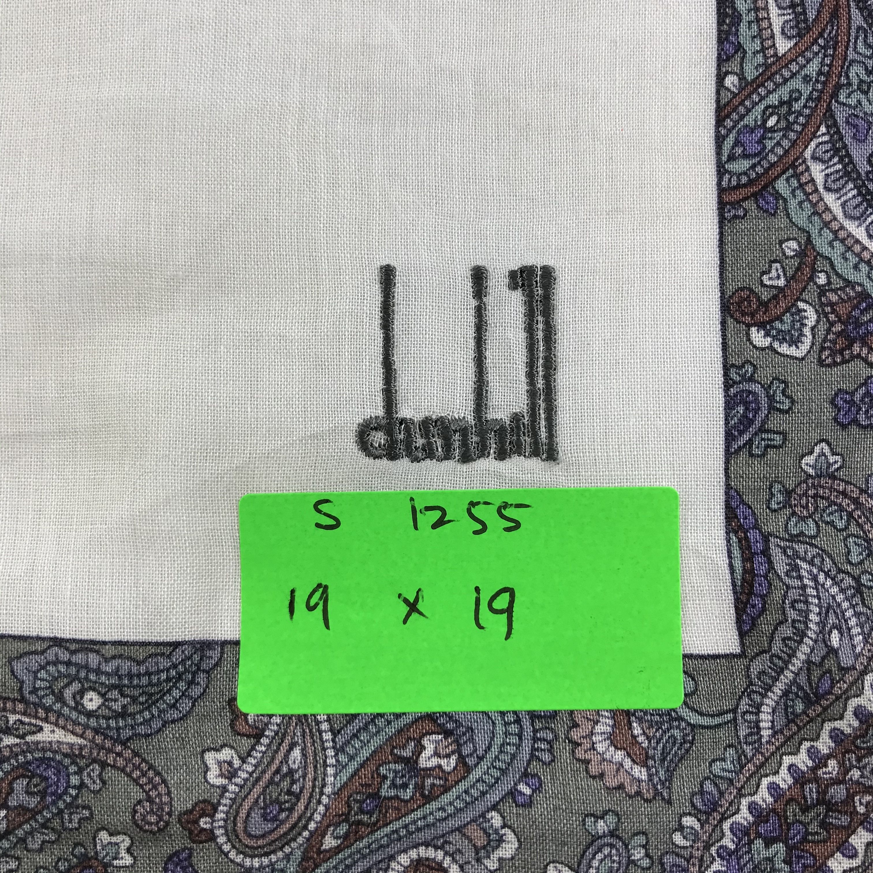 Alfred Dunhill × Vintage Dunhill Bandana / Handkerchief / Neckerchief - S1255 Size ONE SIZE - 5 Thumbnail
