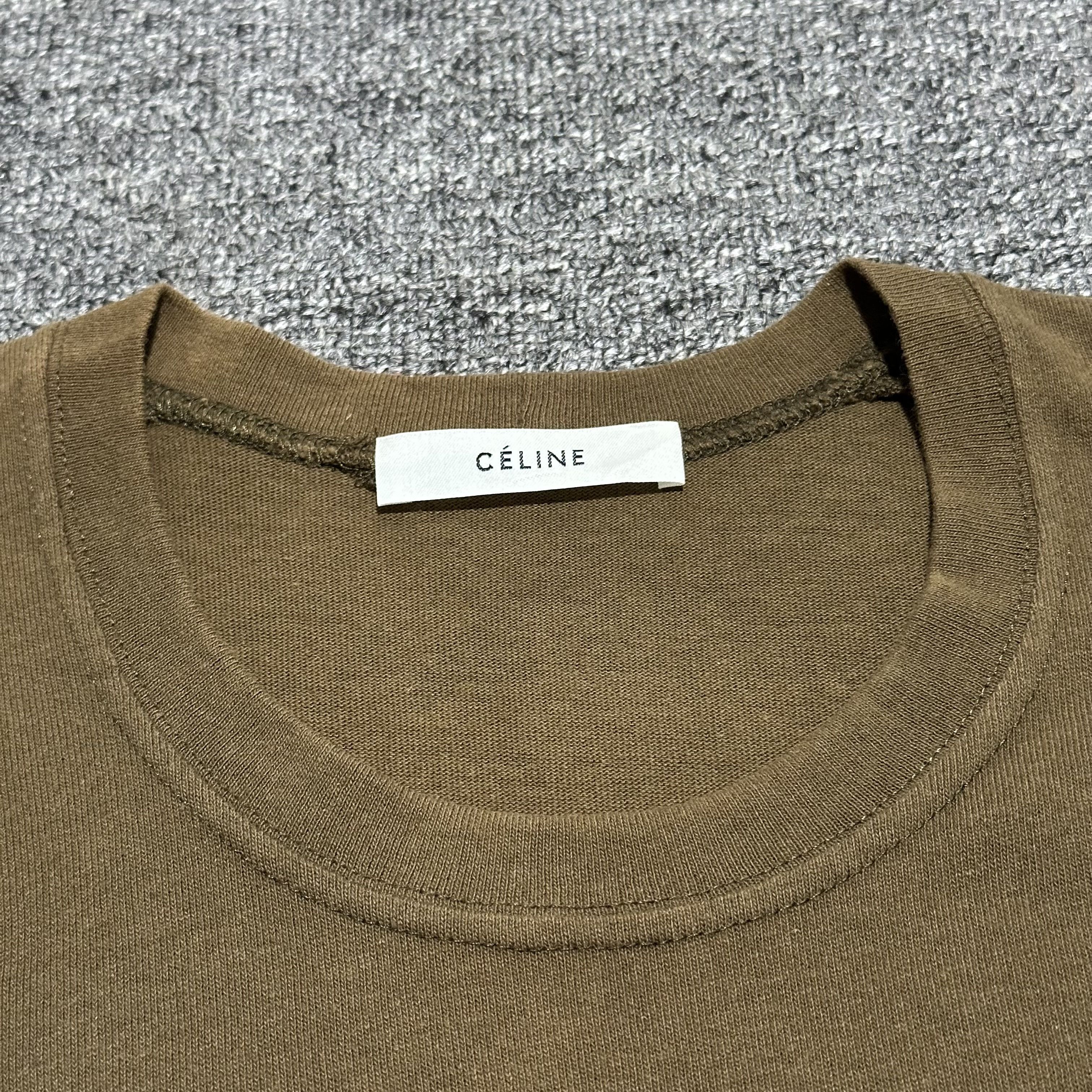 Celine Celine Cut Out SS17 Tee Size US S / EU 44-46 / 1 - 5 Thumbnail