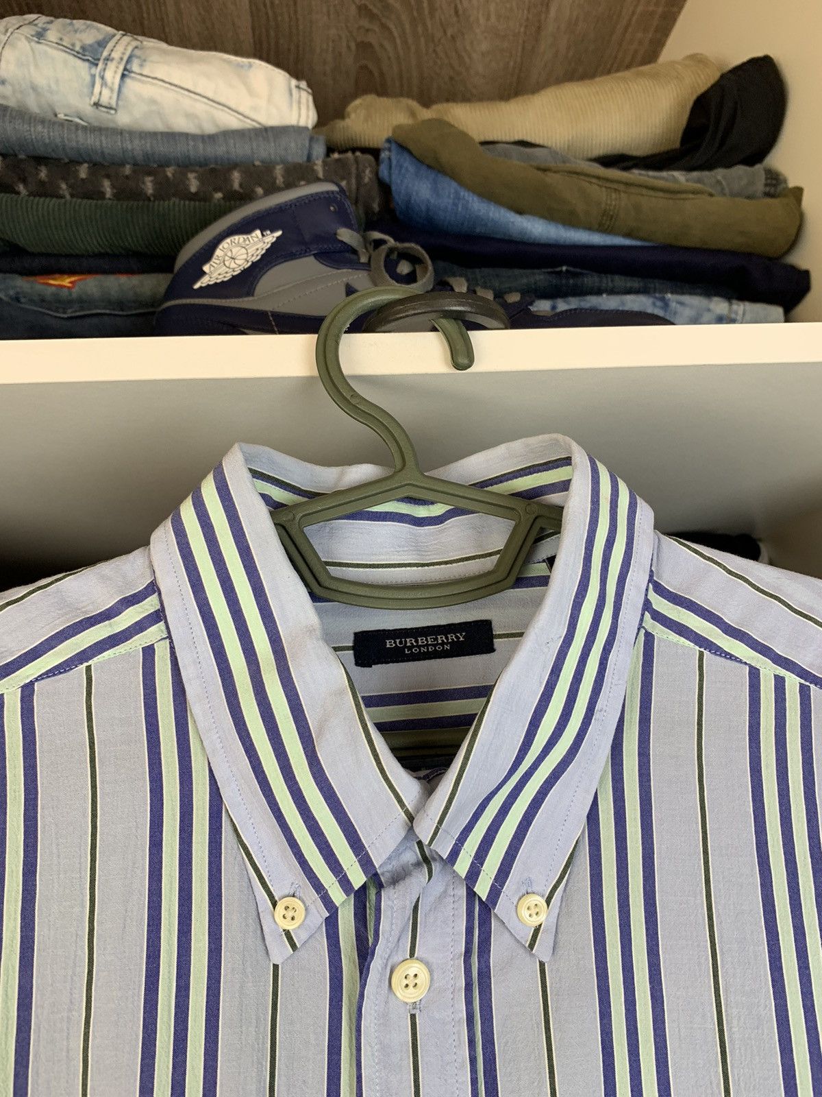 Burberry Burberry London Button Up Short Sleeve Shirt Size US XL / EU 56 / 4 - 3 Thumbnail
