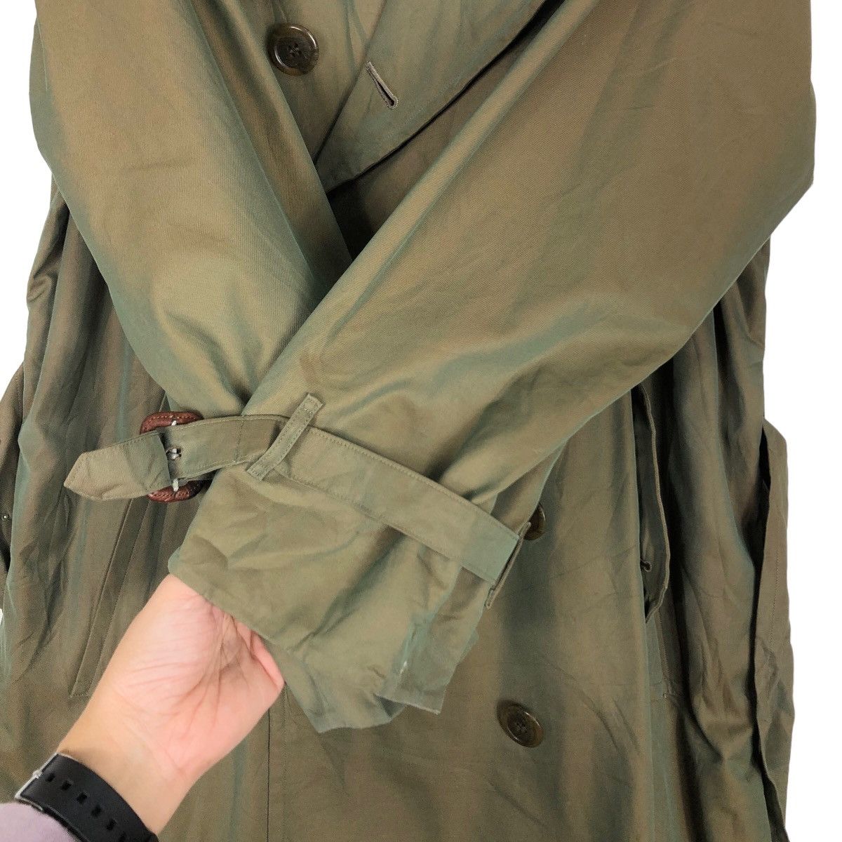 Burberry 🔥Vintage Burberrys Long Jacket Roped Bondage Nova Check Size US M / EU 48-50 / 2 - 15 Thumbnail