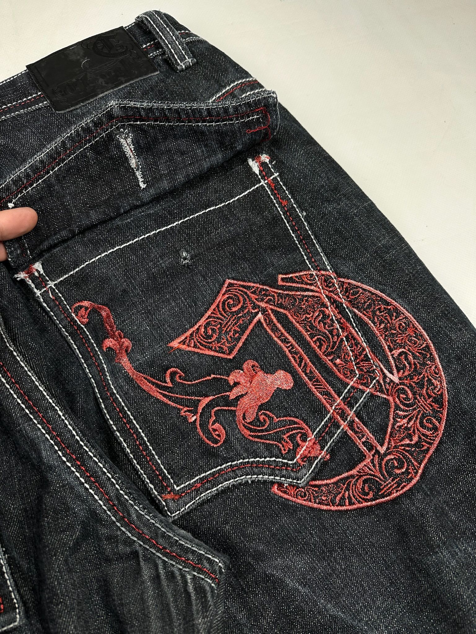 JNCO Y2K rap Baggy Clench Jesse pinkman SouthPole style Jeans Size US 34 / EU 50 - 9 Thumbnail