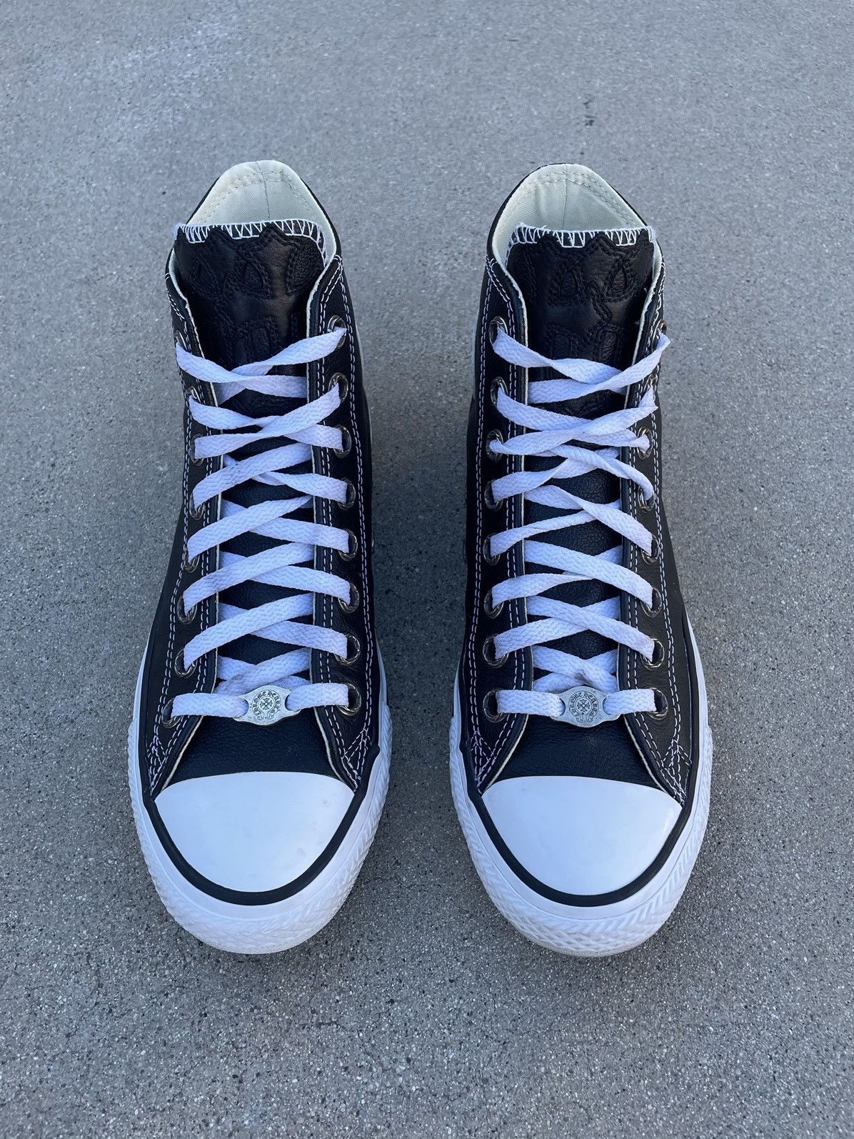 Chrome Hearts Chrome Hearts 1/1 Cheetah Patch Converse Size US 7 / EU 40 - 2 Thumbnail