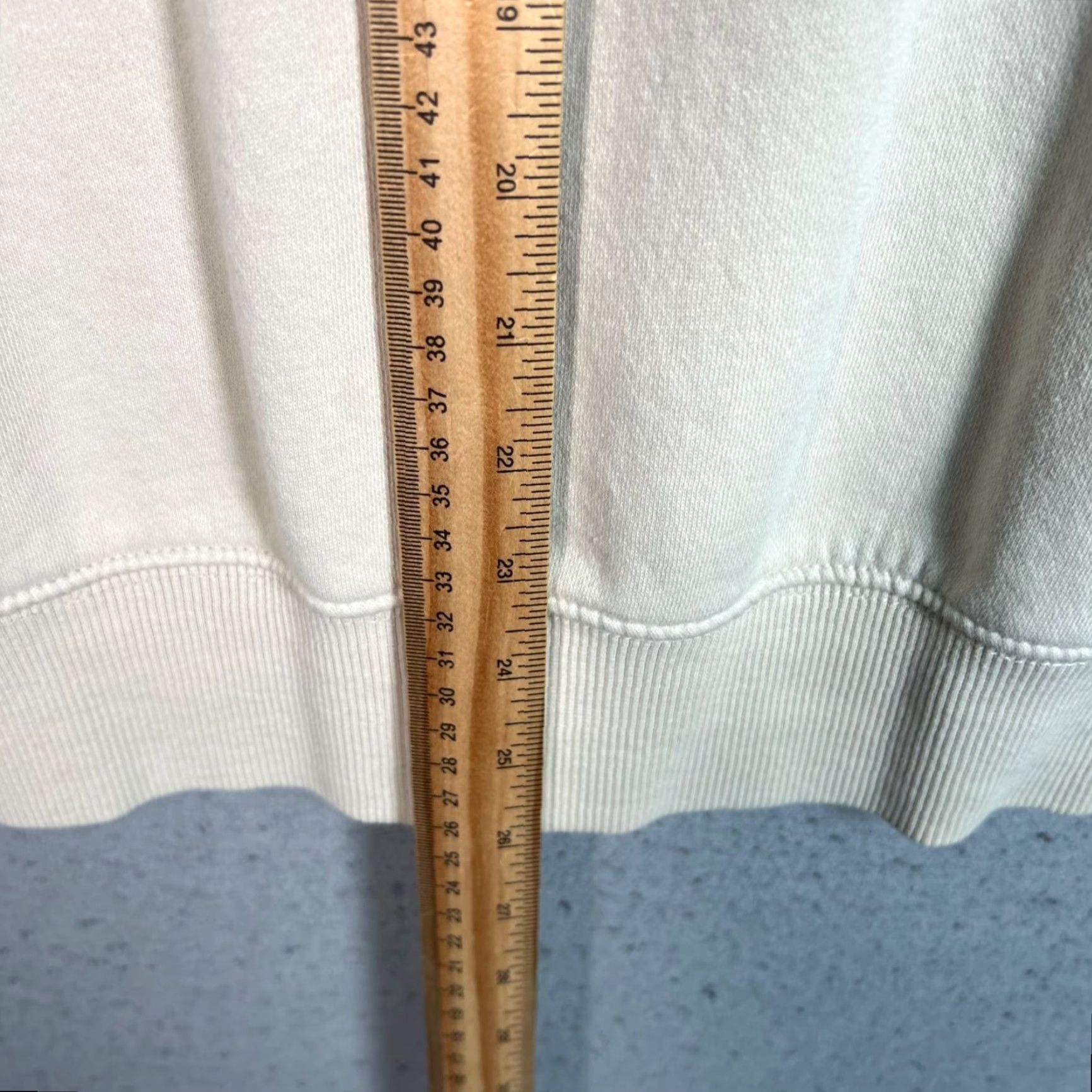 Vintage Goodfellow Sweatshirt Crew Neck Men’s Small Beige Green Cotton Blend Pullover - 8/10 - Machine Washable - Regular Fit Size US S / EU 44-46 / 1 - 6 Thumbnail