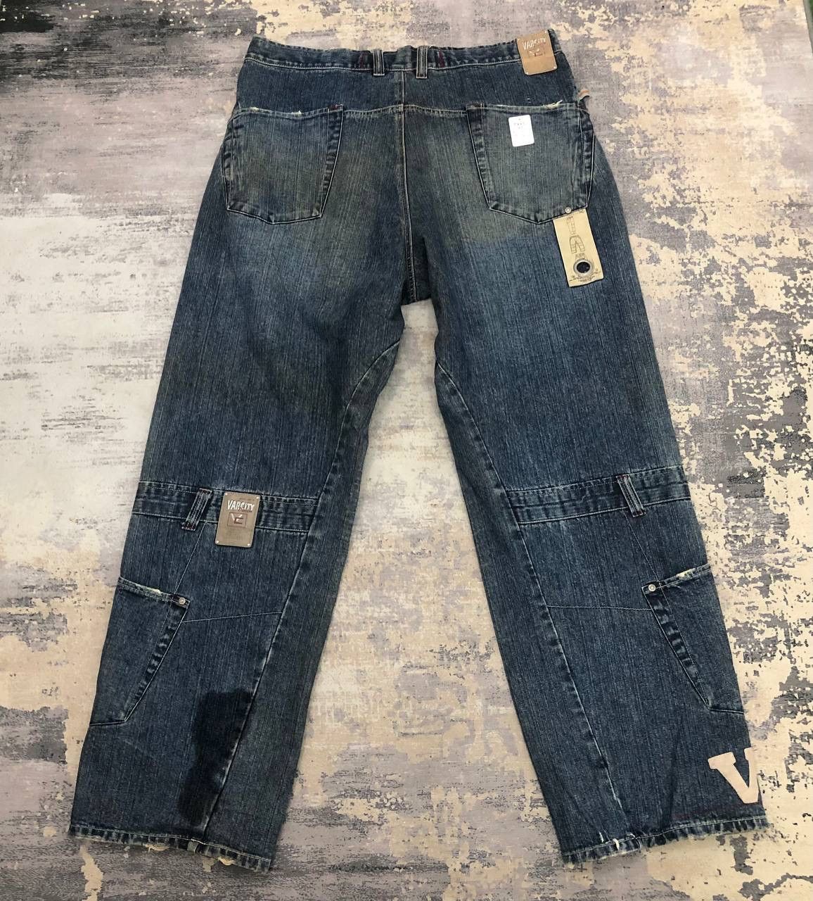 Other P865. VARCITY BAGY JEANS Size US 39 - 1 Thumbnail