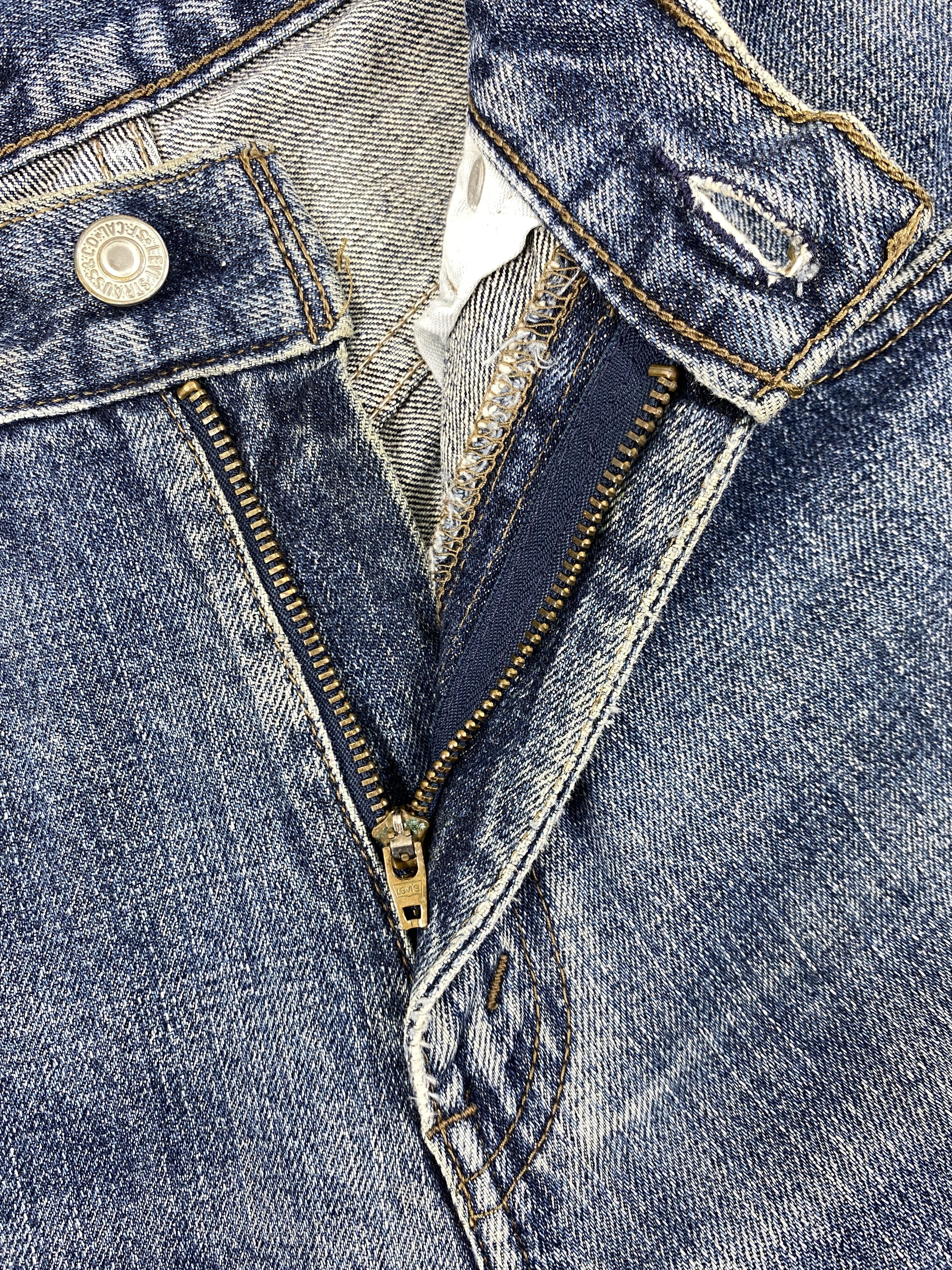 Levi's Blue Vintage Levi's 534 Distressed Denim 30x31 -JN217 Size US 30 / EU 46 - 6 Thumbnail