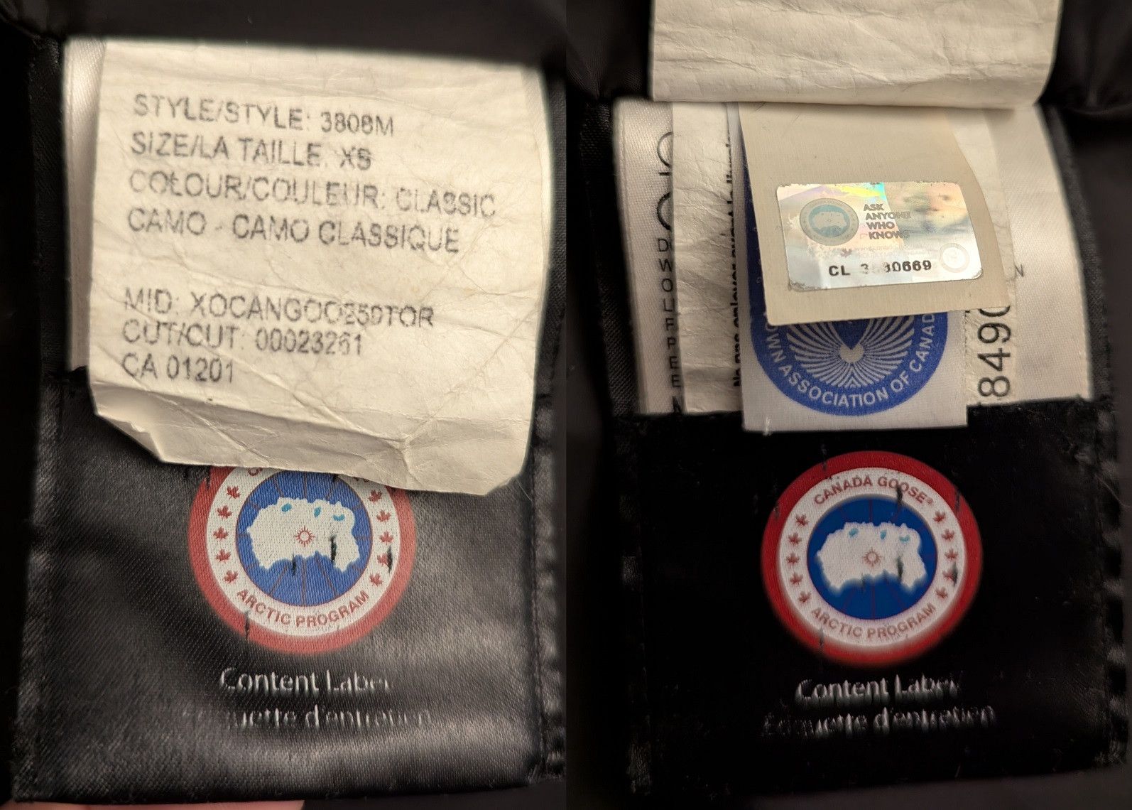 Canada Goose Canada Goose Wyndham XS camo Size US XS / EU 42 / 0 - 11 Thumbnail