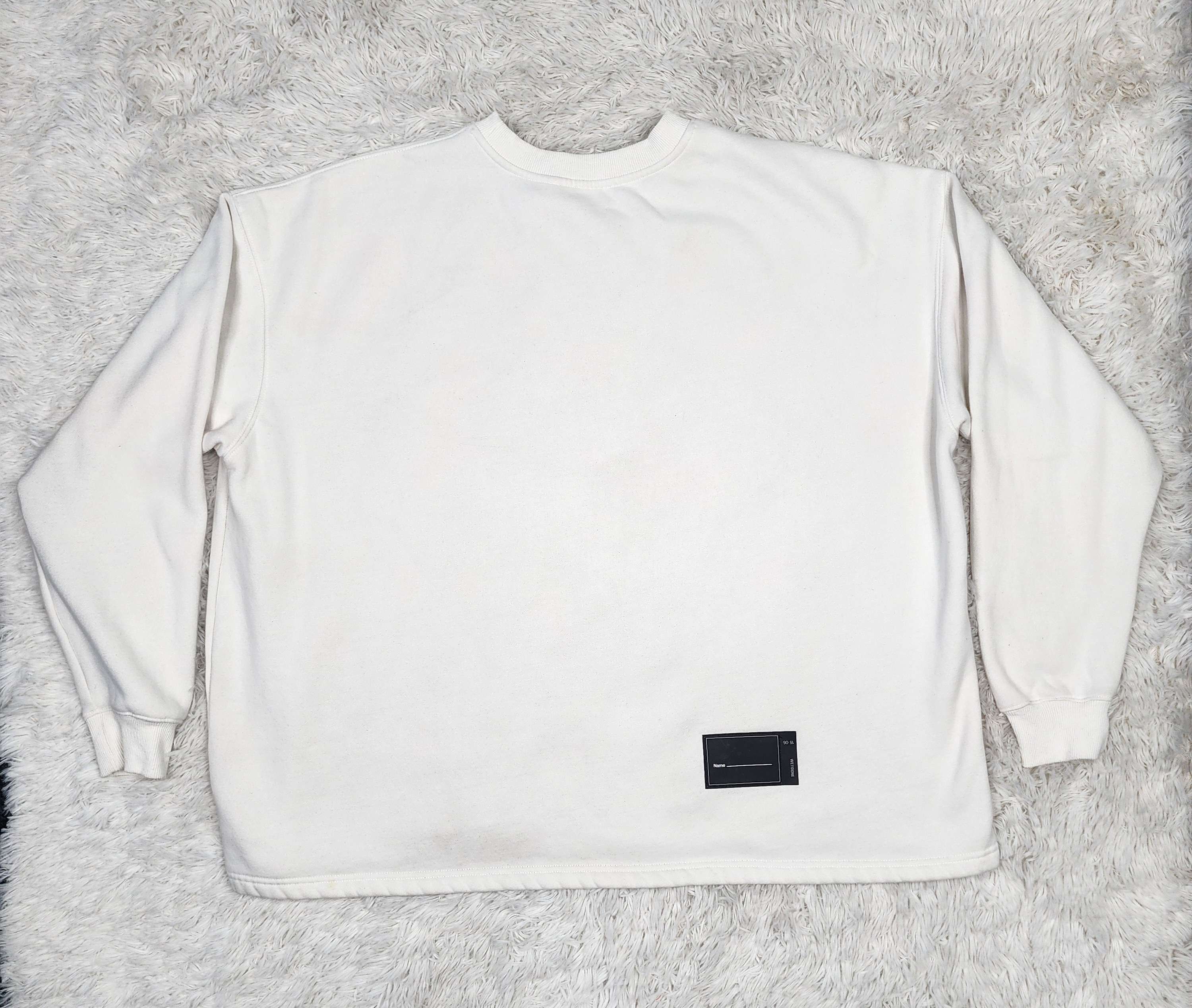 WE11DONE We11done print crewneck sweatshirt Size US XL / EU 56 / 4 - 6 Thumbnail