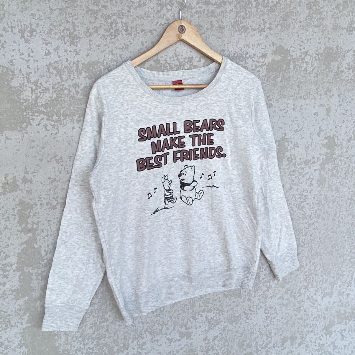 Other Vintage Disney Pooh Printed Crewneck Sweatshirt Gray Size M Size M / US 6-8 / IT 42-44 - 3 Thumbnail